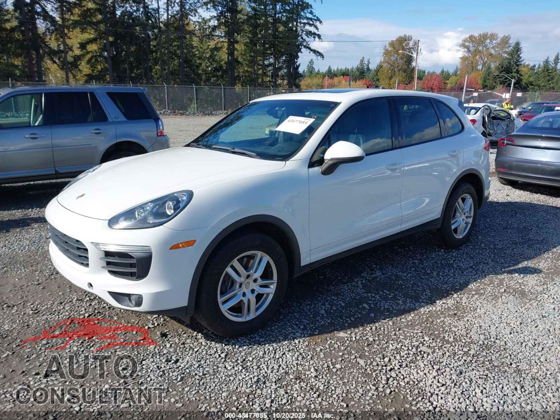 PORSCHE CAYENNE 2016 - WP1AA2A29GLA01362