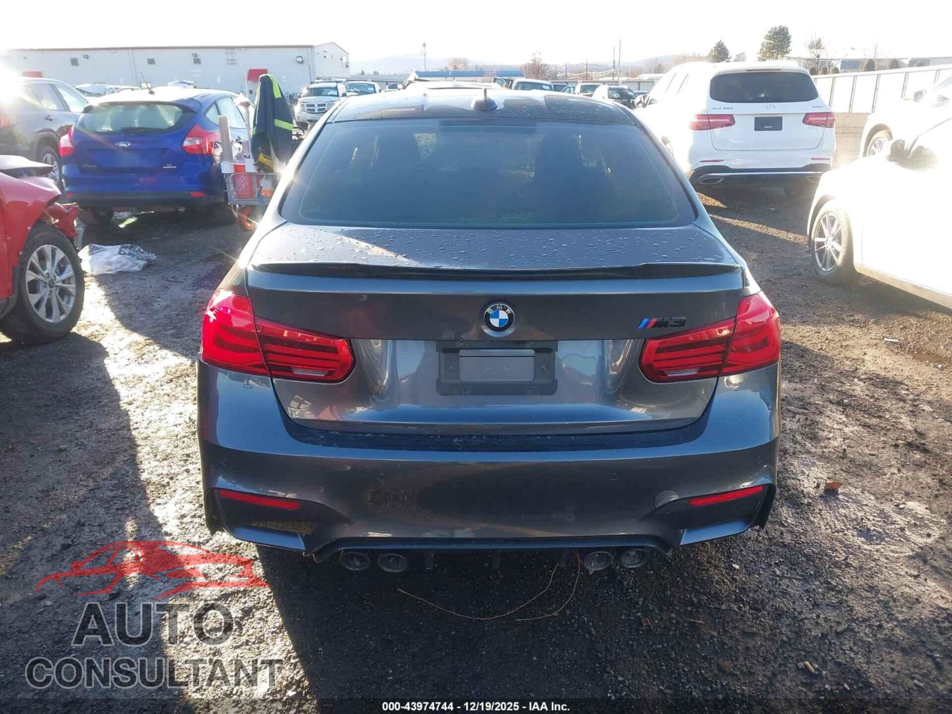 BMW M3 2017 - WBS8M9C51H5G84635