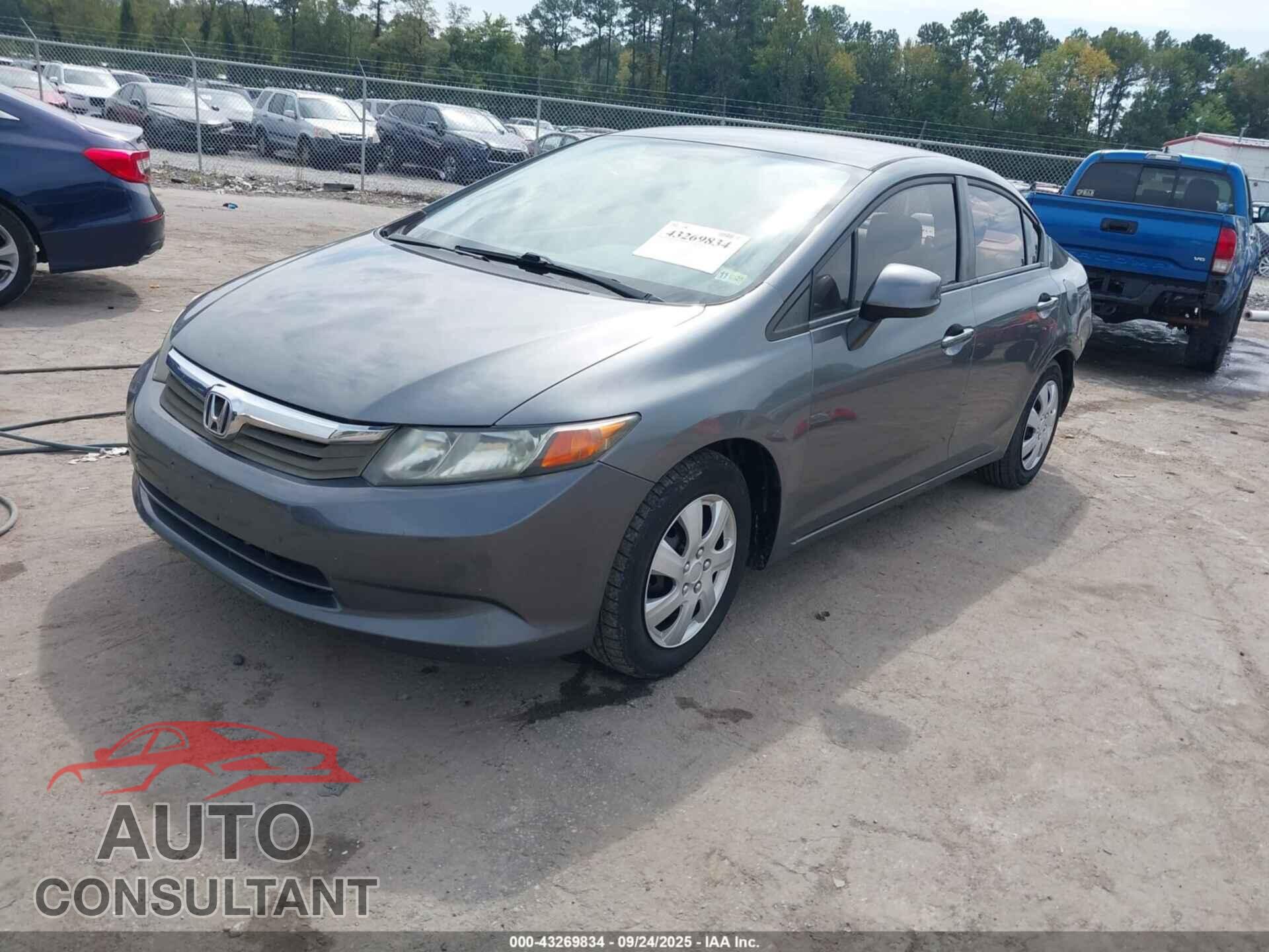 HONDA CIVIC 2012 - 19XFB2E53CE064663