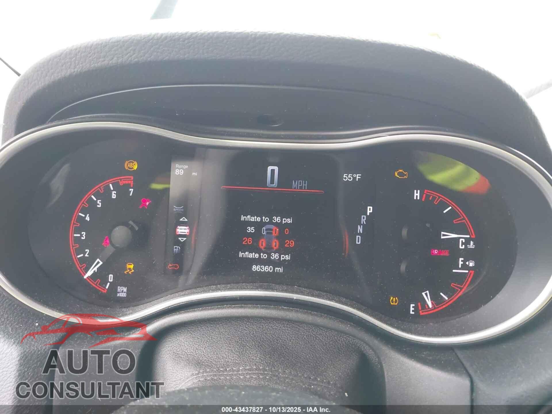 DODGE DURANGO 2020 - 1C4RDJAG6LC253081