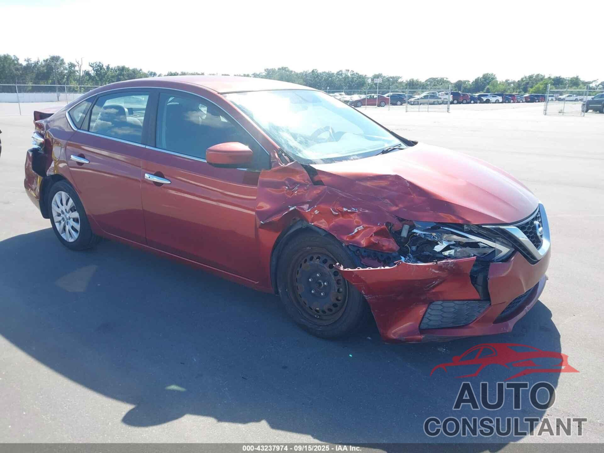 NISSAN SENTRA 2016 - 3N1AB7AP1GY260560