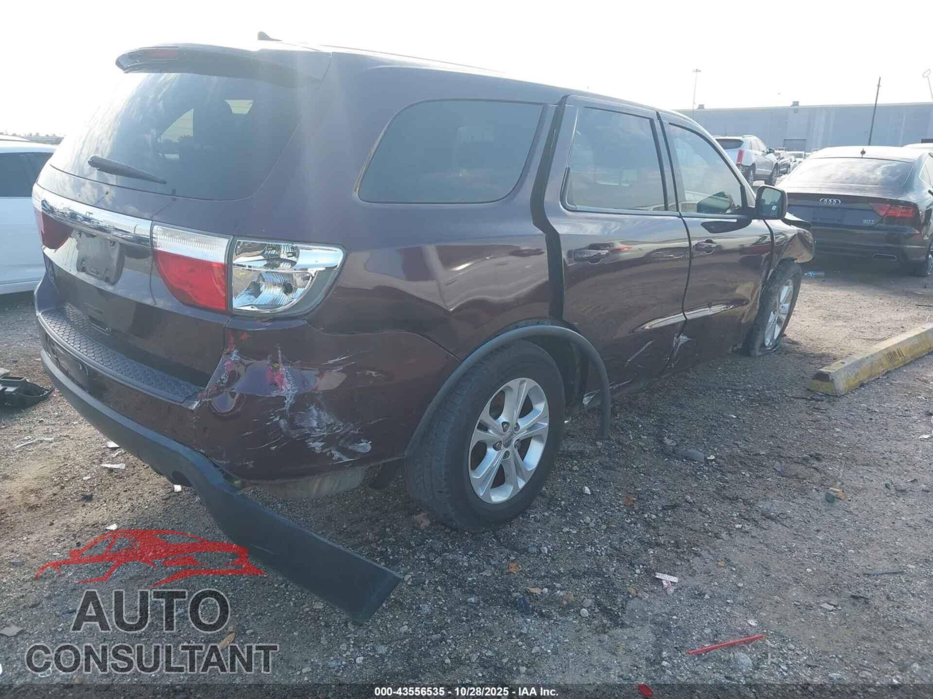 DODGE DURANGO 2012 - 1C4RDHAG1CC210700