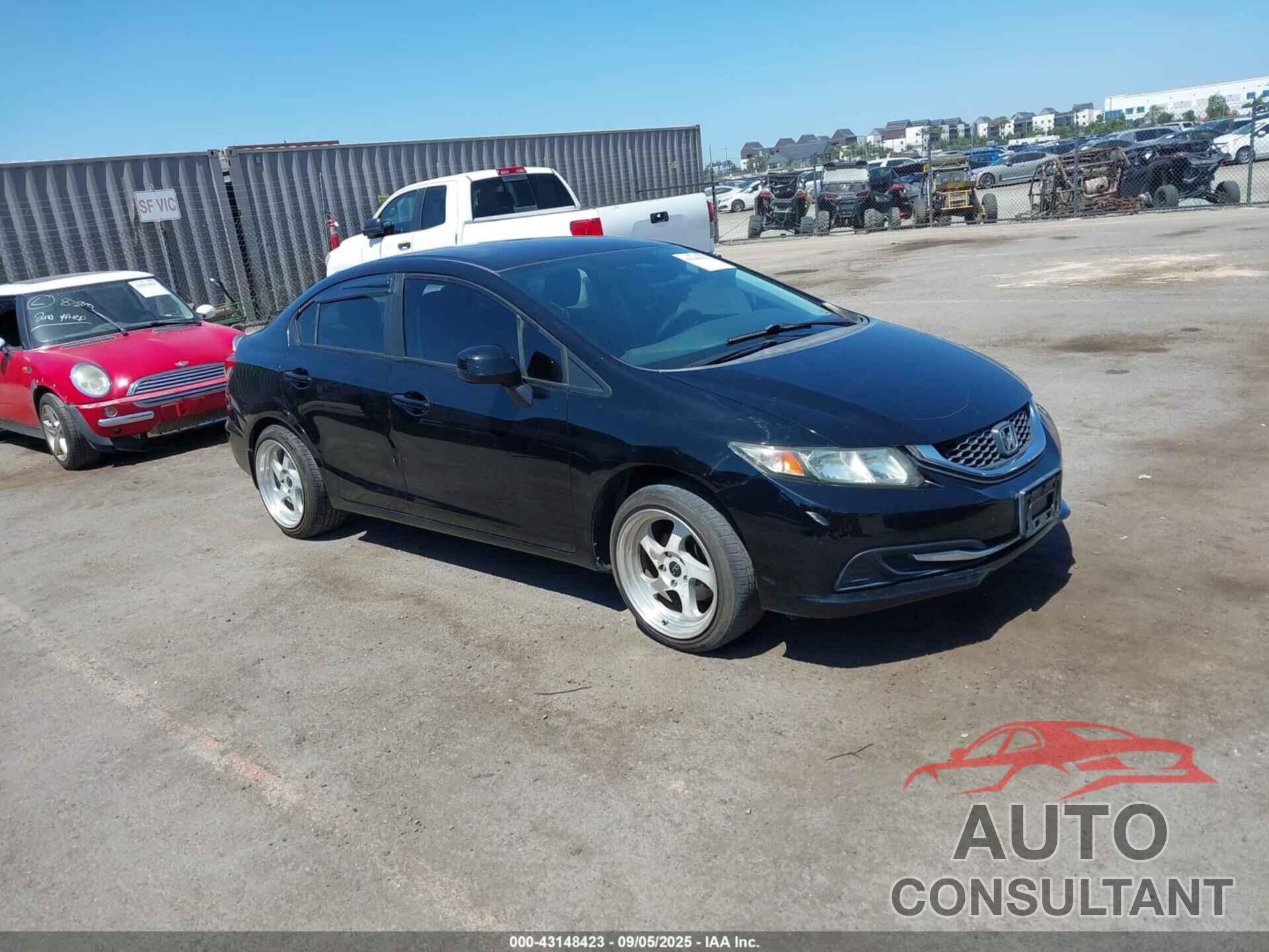 HONDA CIVIC 2013 - 19XFB2F55DE229418