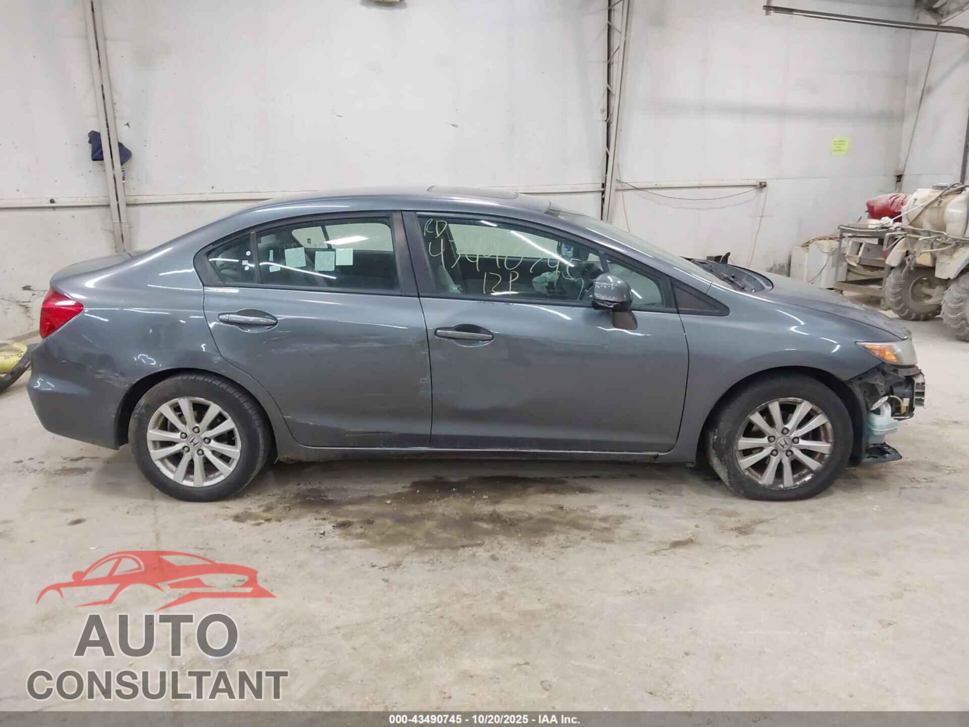 HONDA CIVIC 2012 - 19XFB2F84CE389122