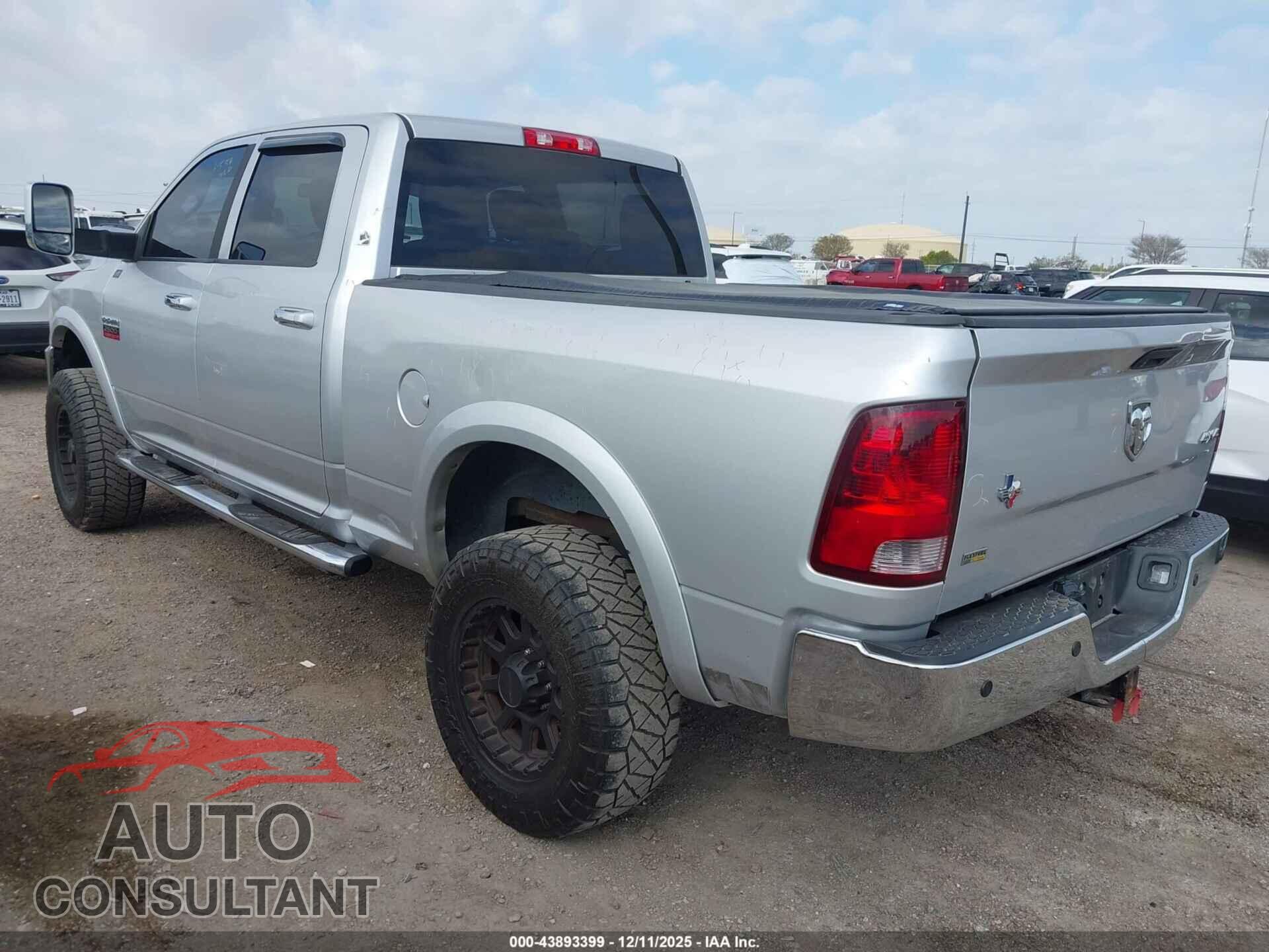 DODGE RAM 2500 2010 - 3D7TT2CT0AG122088