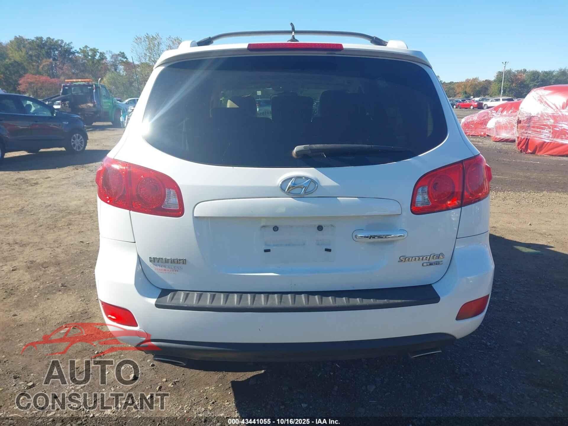 HYUNDAI SANTA FE 2009 - 5NMSH13E69H257496