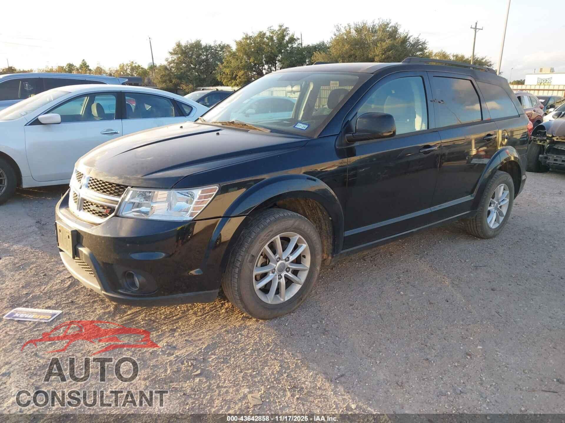 DODGE JOURNEY 2015 - 3C4PDCBG9FT742214