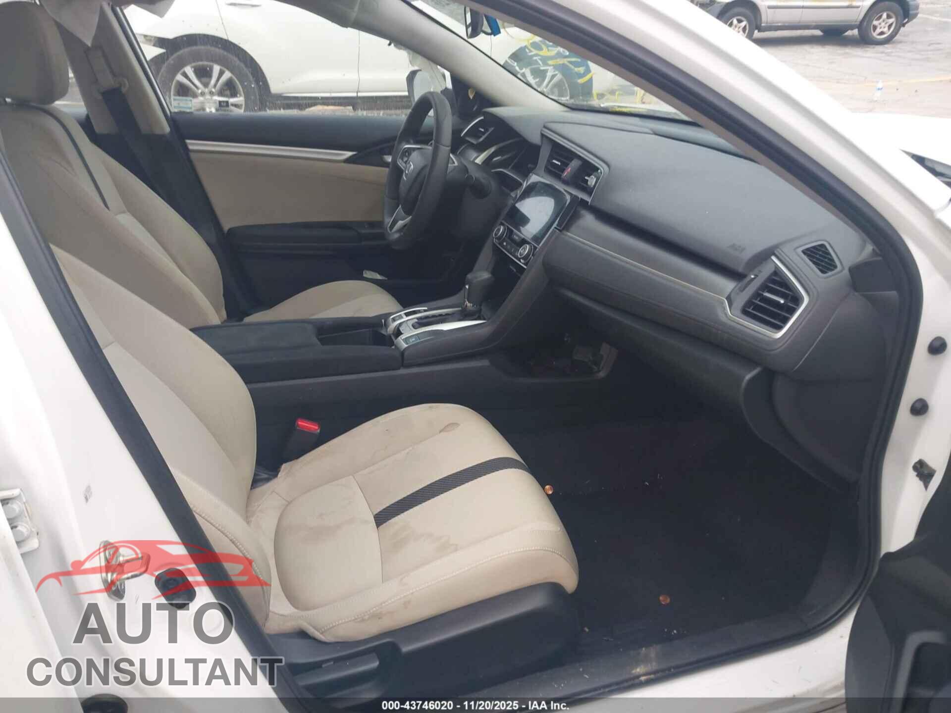 HONDA CIVIC 2017 - 19XFC2F87HE061942