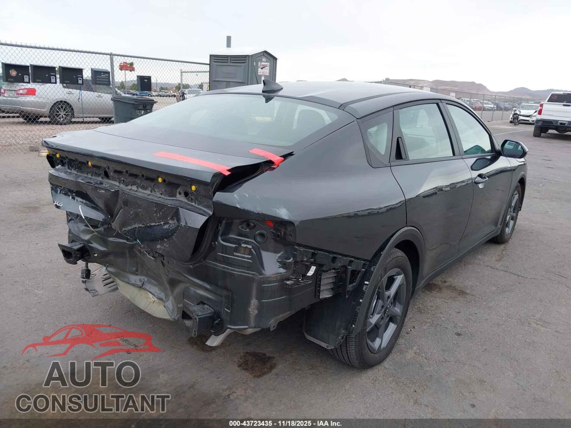 KIA K4 2025 - 3KPFT4DE6SE102721