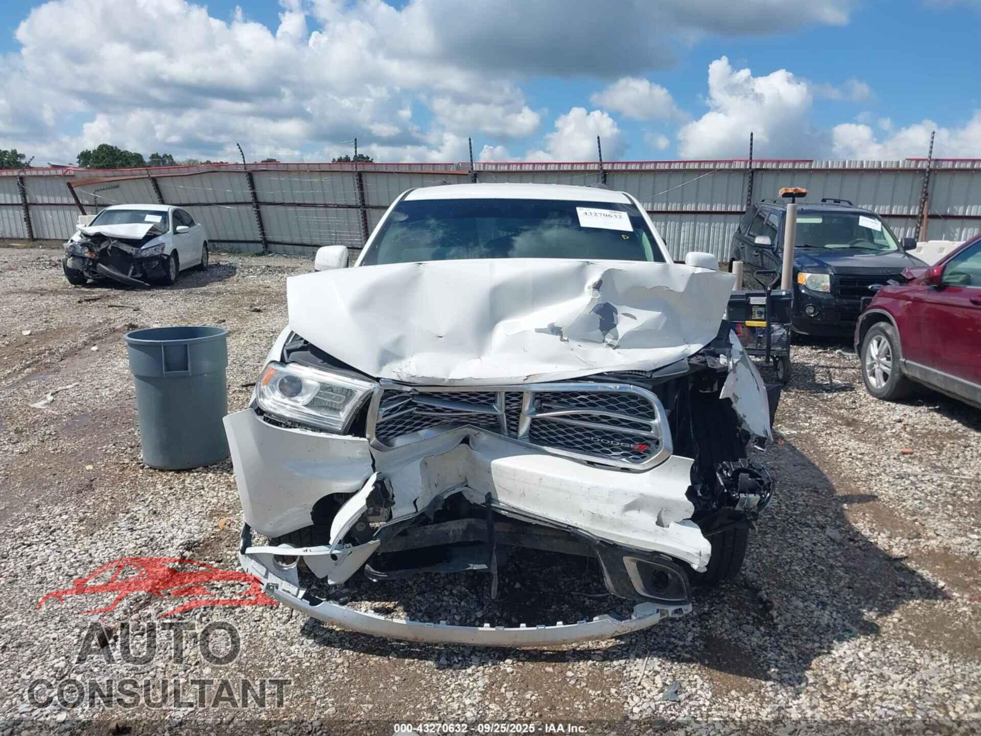 DODGE DURANGO 2019 - 1C4RDHAG1KC836245