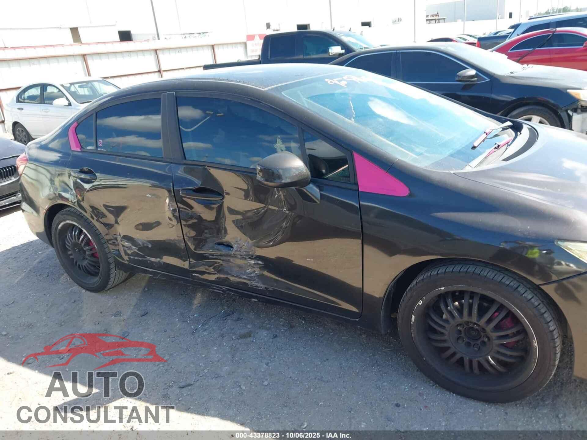 HONDA CIVIC 2013 - 19XFB2F50DE262018