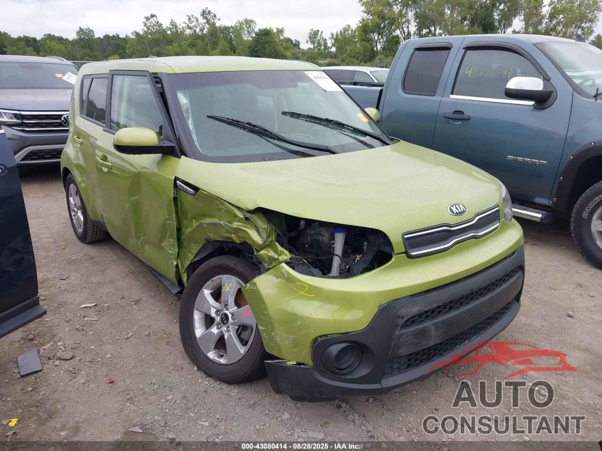 KIA SOUL 2018 - KNDJN2A2XJ7896365