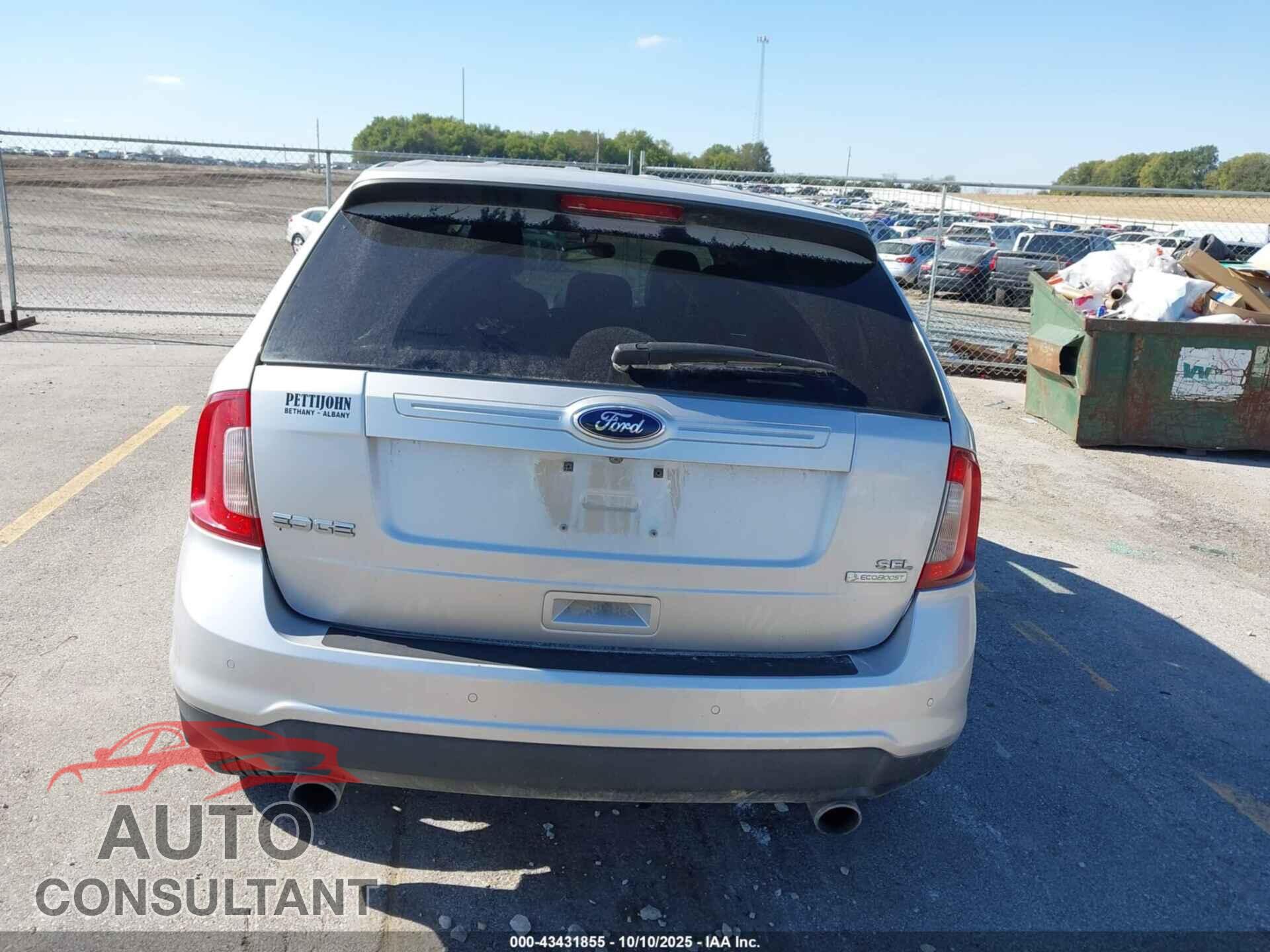 FORD EDGE 2013 - 2FMDK3J92DBA68200