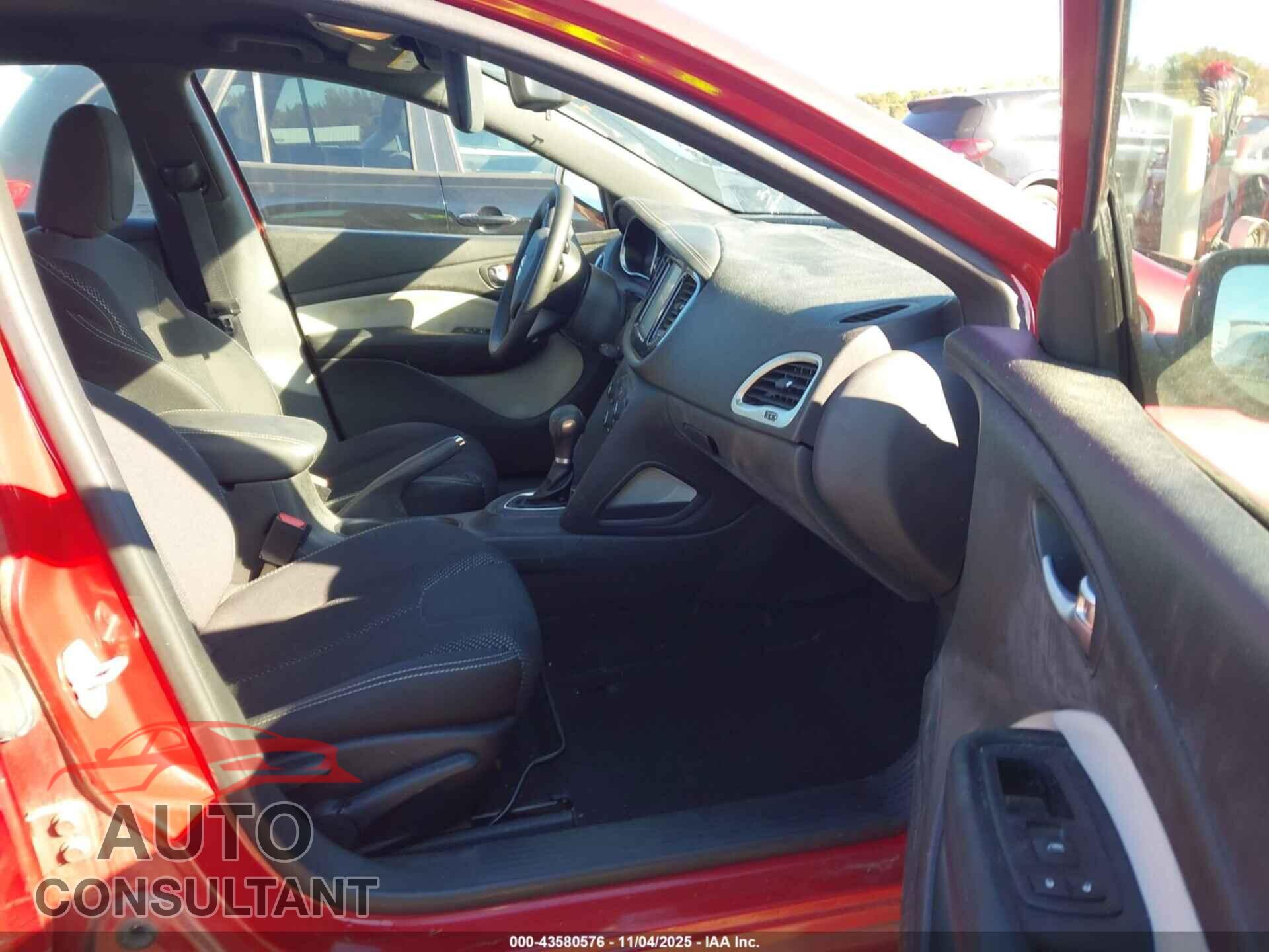 DODGE DART 2016 - 1C3CDFBB3GD679627
