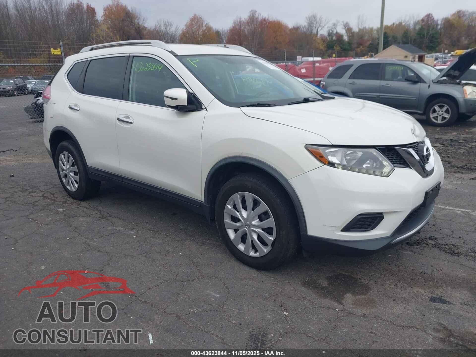 NISSAN ROGUE 2016 - KNMAT2MV7GP711161