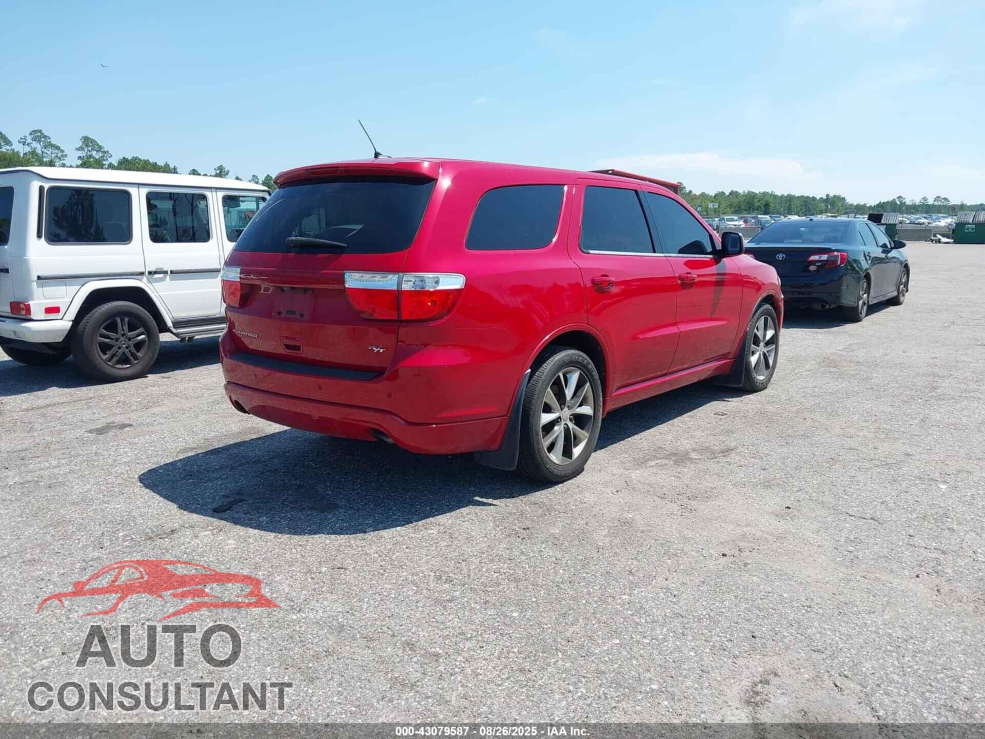 DODGE DURANGO 2012 - 1C4SDHCT2CC330517