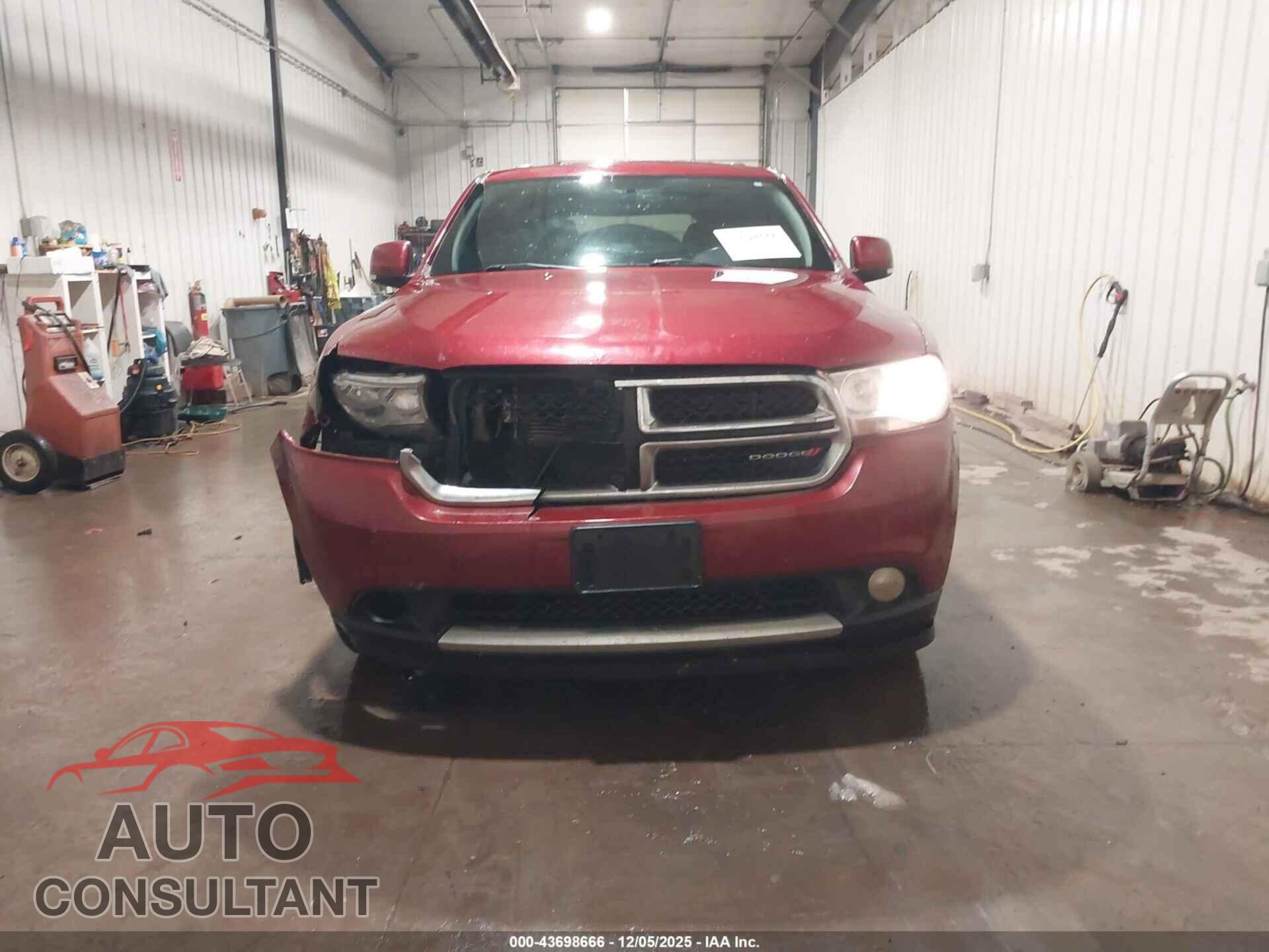 DODGE DURANGO 2013 - 1C4RDJDG7DC658847