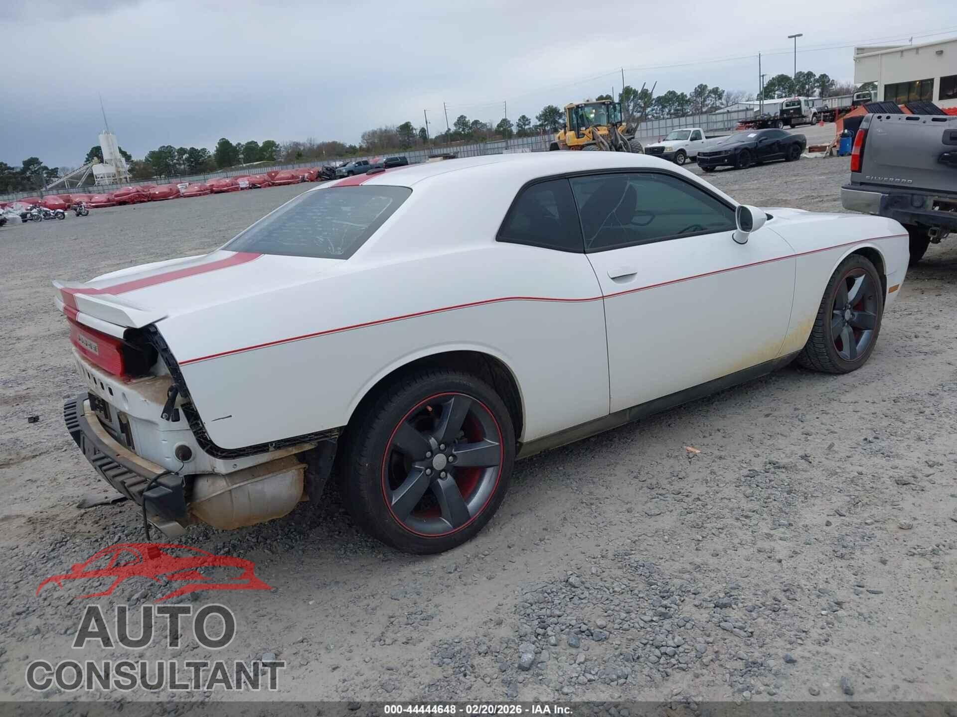 DODGE CHALLENGER 2012 - 2C3CDYAG5CH293491