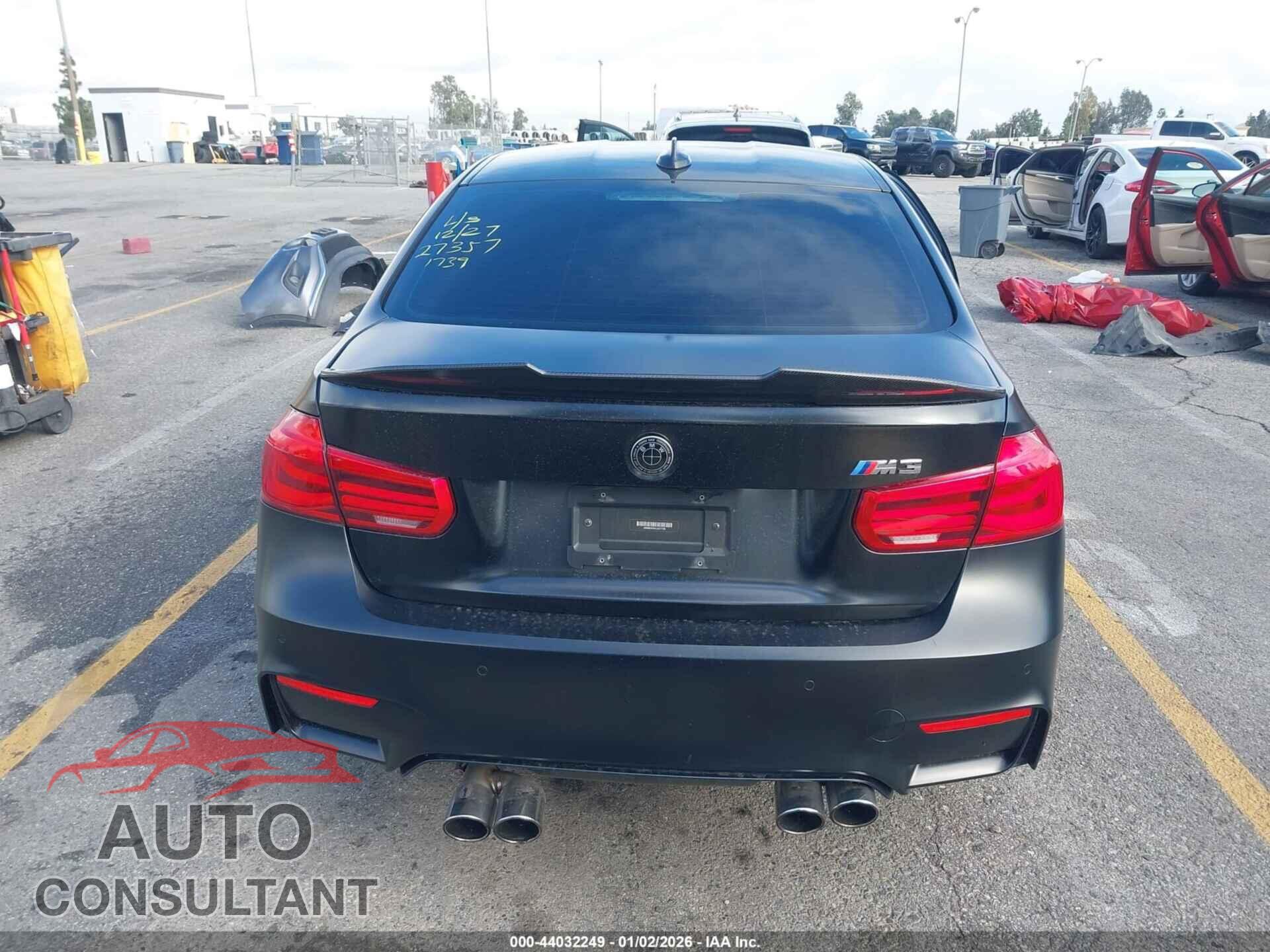 BMW M3 2016 - WBS8M9C54G5D31739