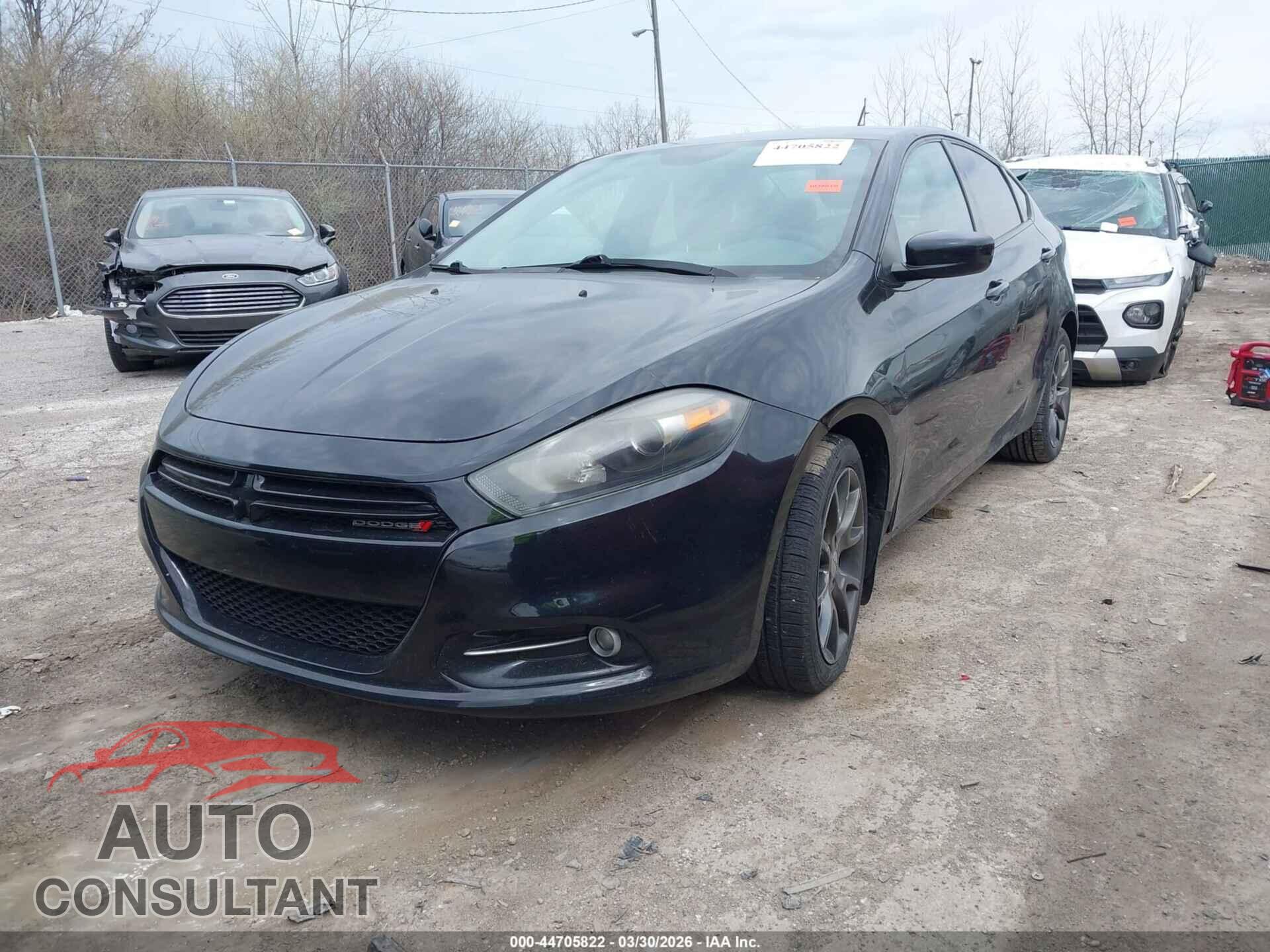 DODGE DART 2013 - 1C3CDFBA9DD137029