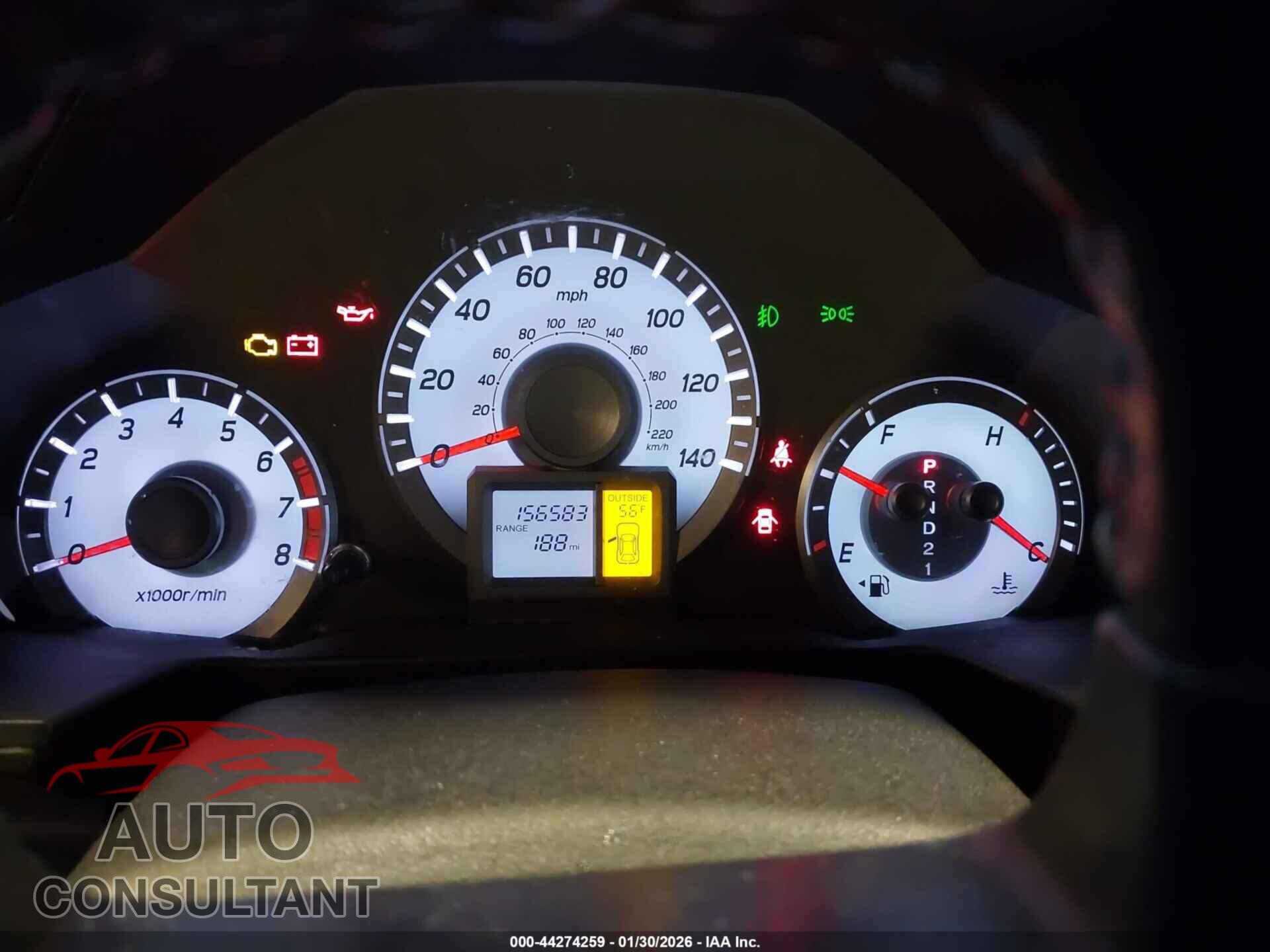 HONDA PILOT 2013 - 5FNYF4H73DB080749