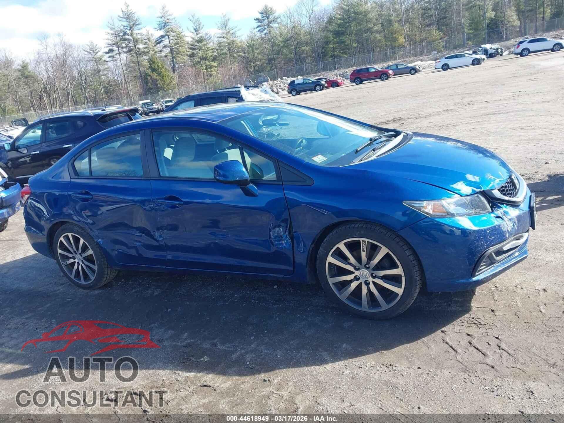 HONDA CIVIC 2013 - 19XFB2F85DE282940