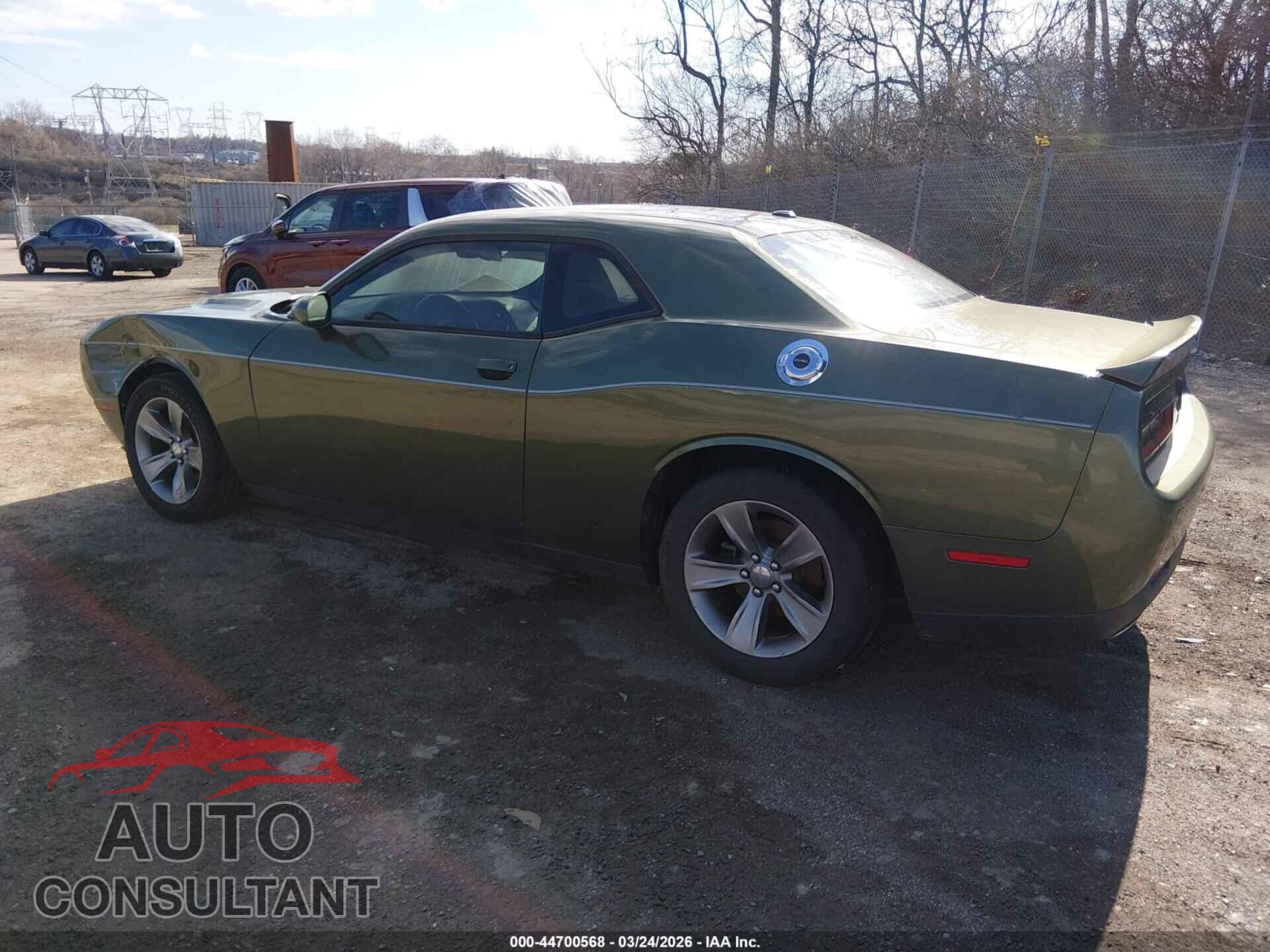 DODGE CHALLENGER 2019 - 2C3CDZAG6KH570962