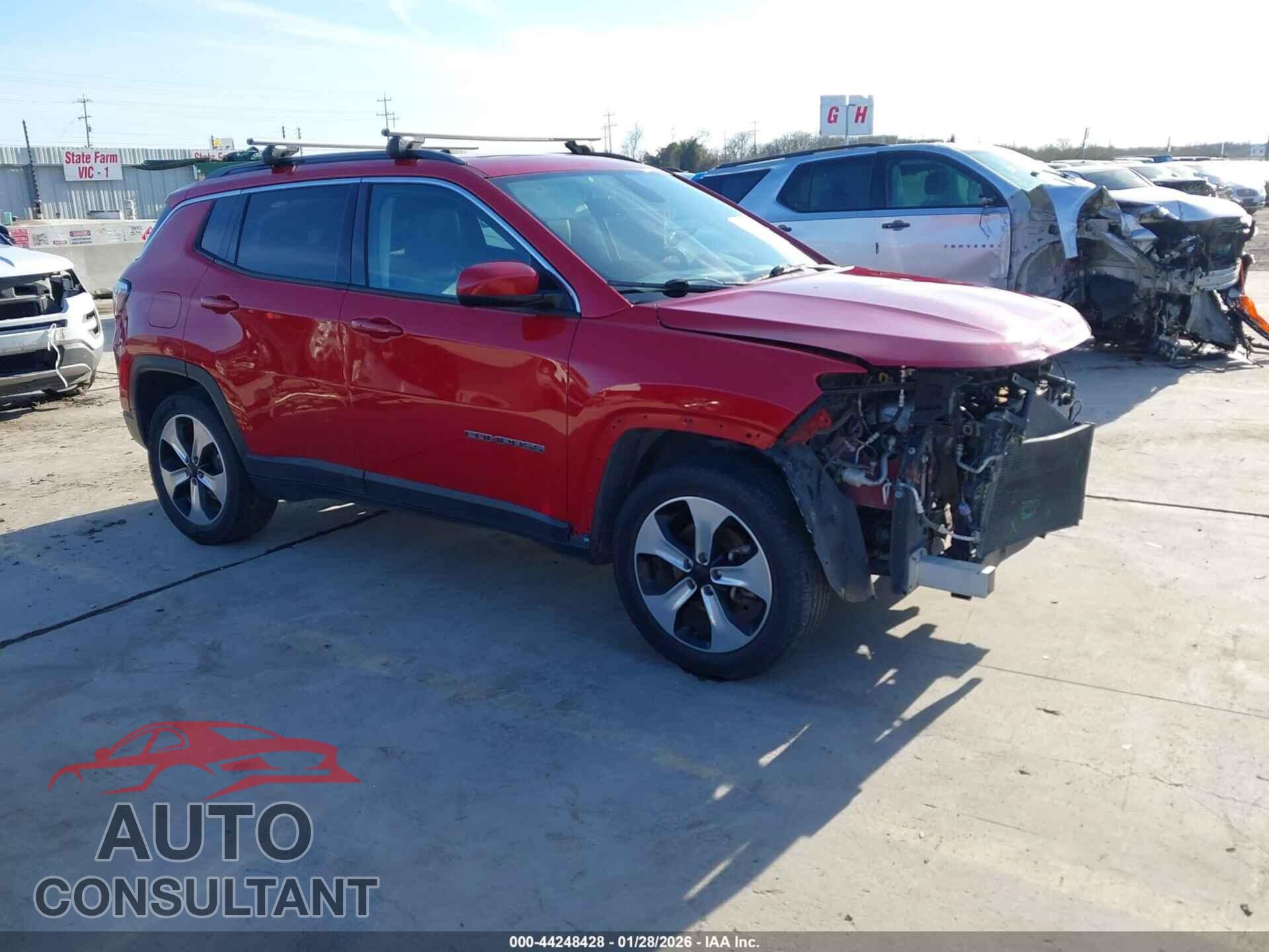 JEEP NEW COMPASS 2017 - 3C4NJDBB3HT681813