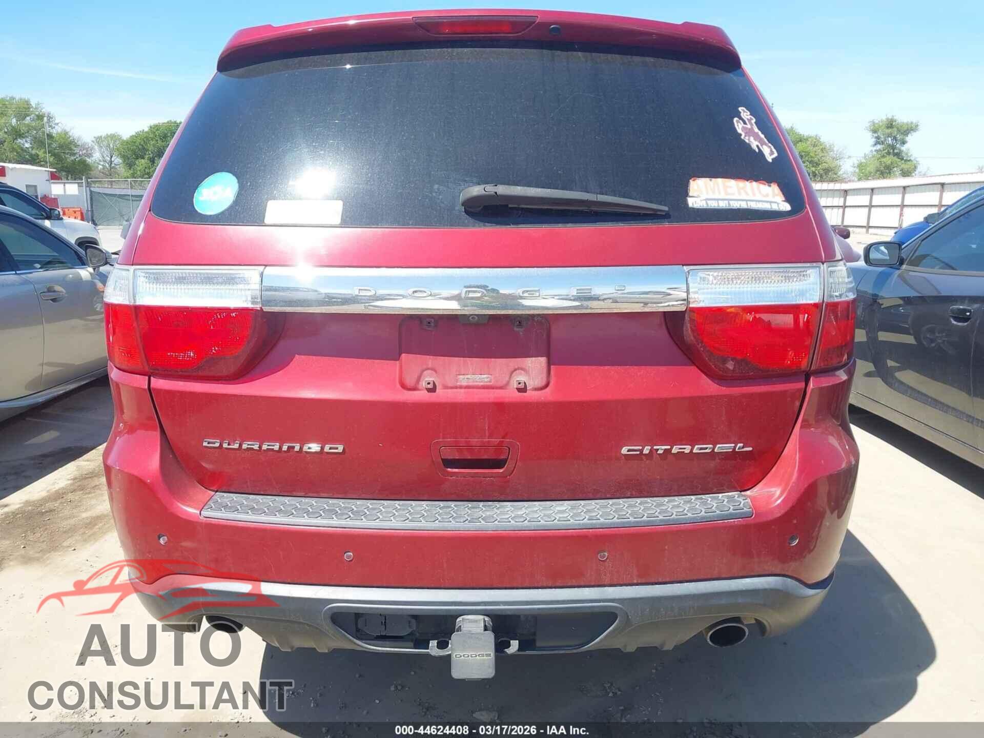 DODGE DURANGO 2013 - 1C4SDJET6DC605022