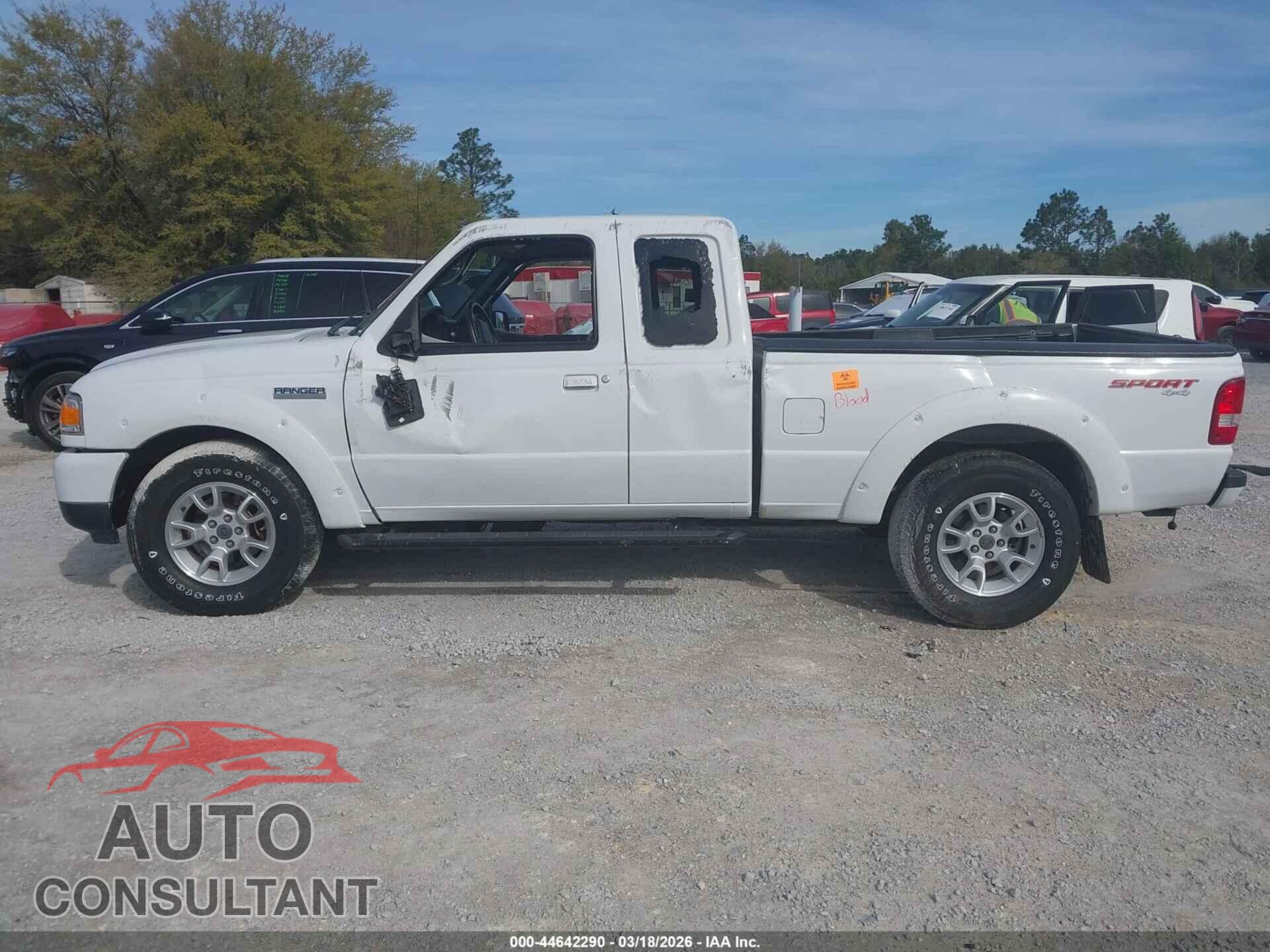 FORD RANGER 2011 - 1FTLR4FE5BPA79074