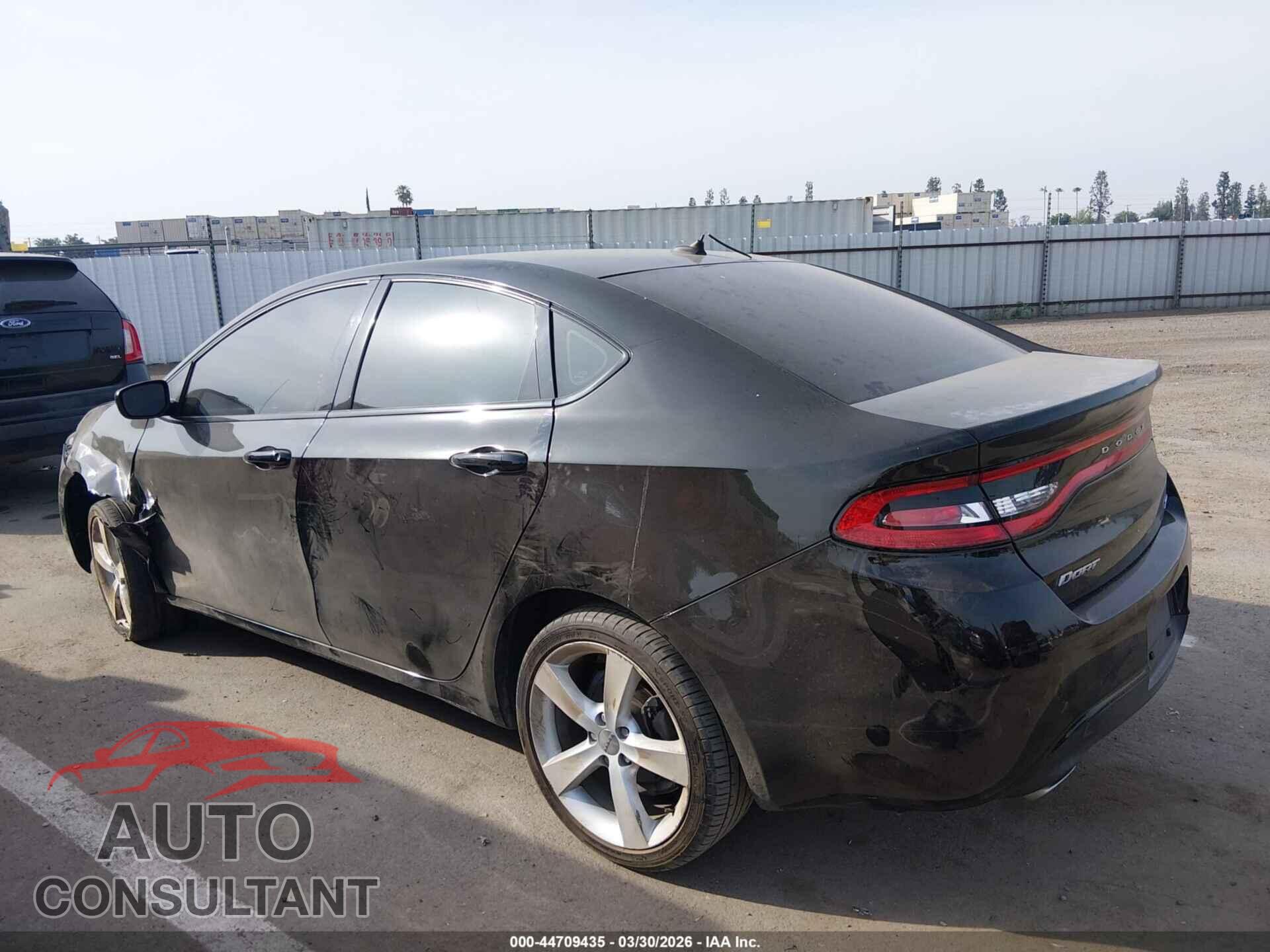 DODGE DART 2014 - 1C3CDFBB7ED775483