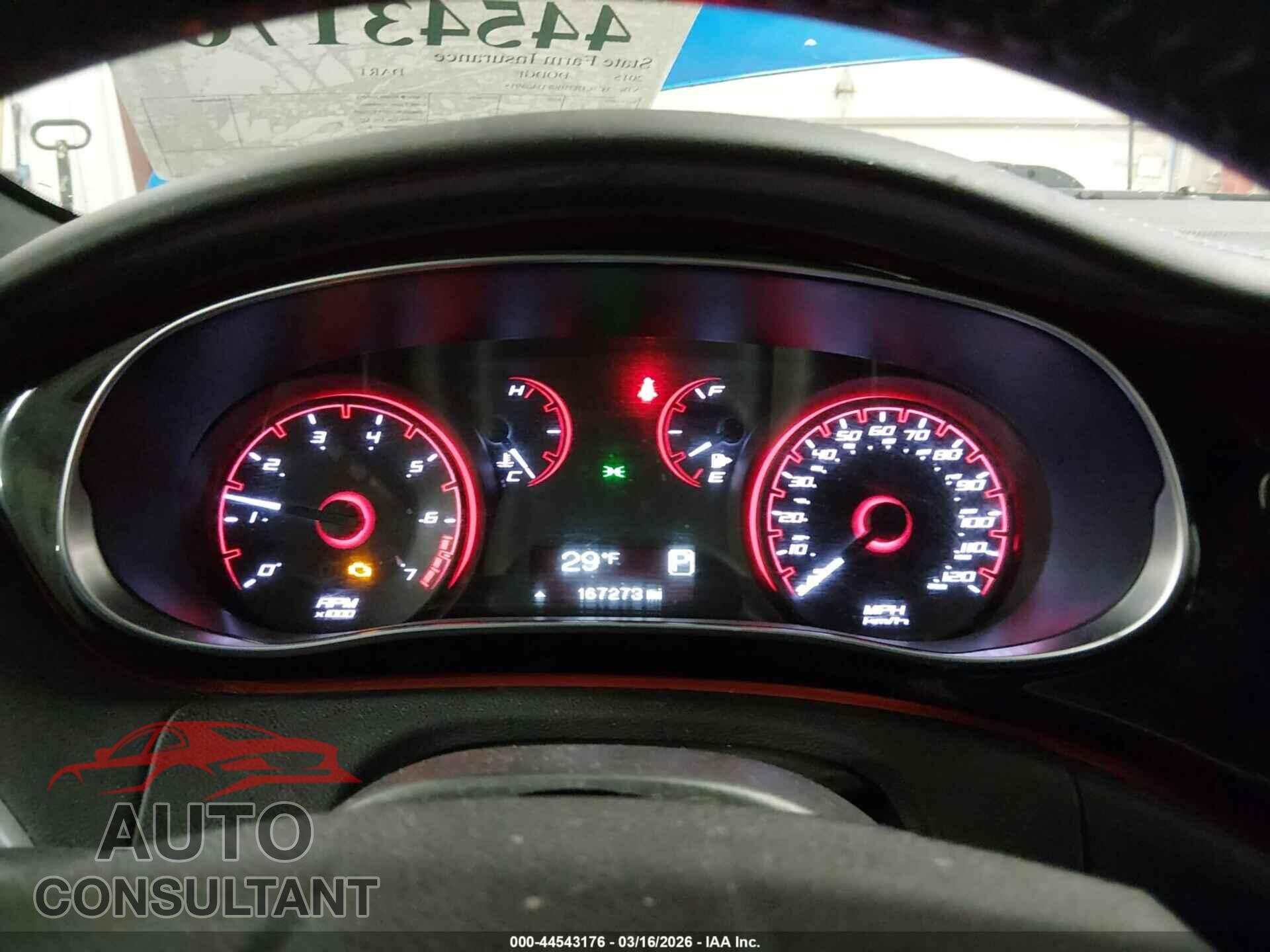 DODGE DART 2015 - 1C3CDFBB0FD405915