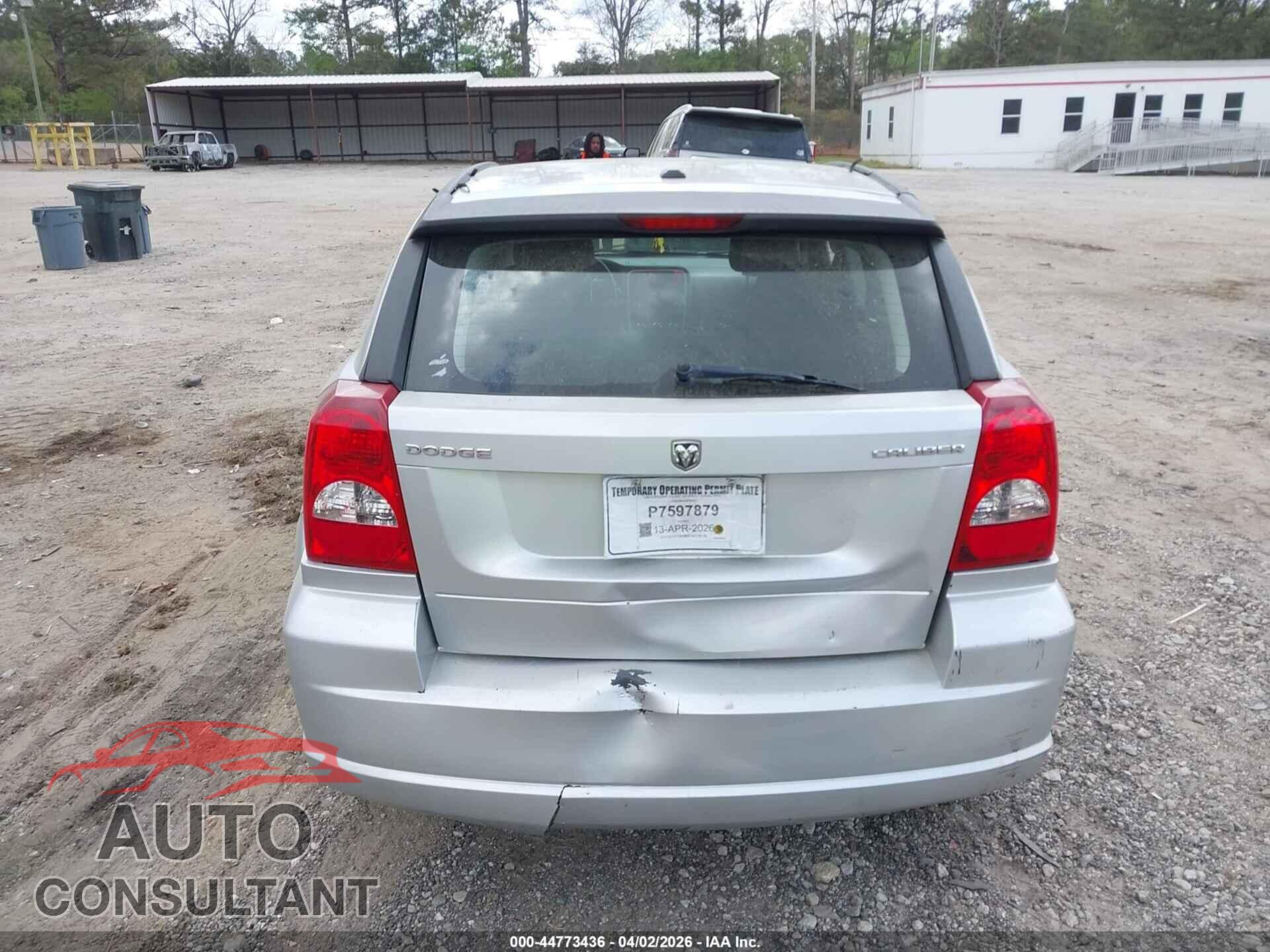 DODGE CALIBER 2012 - 1C3CDWDA4CD534773