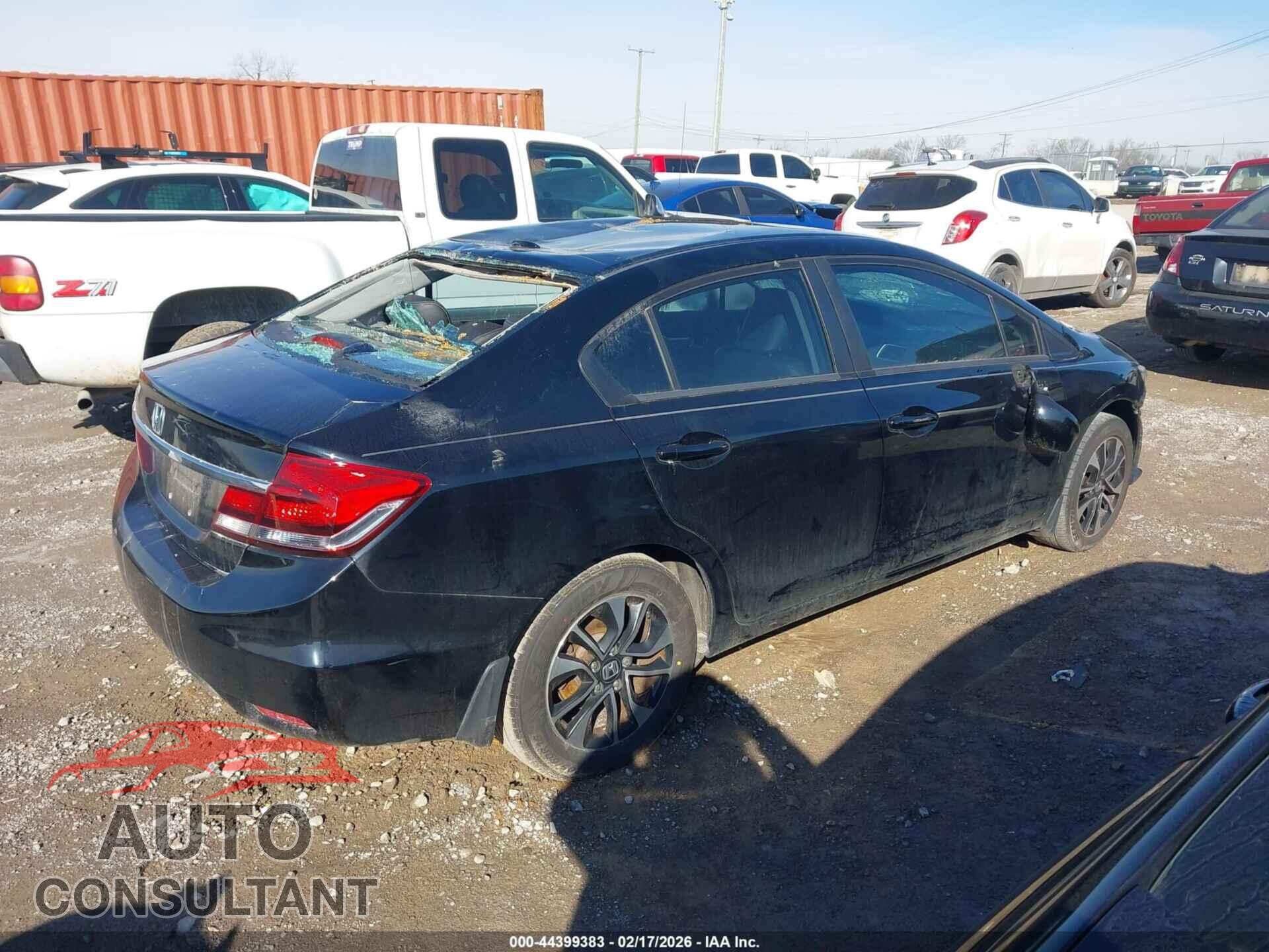 HONDA CIVIC 2013 - 19XFB2F98DE085799
