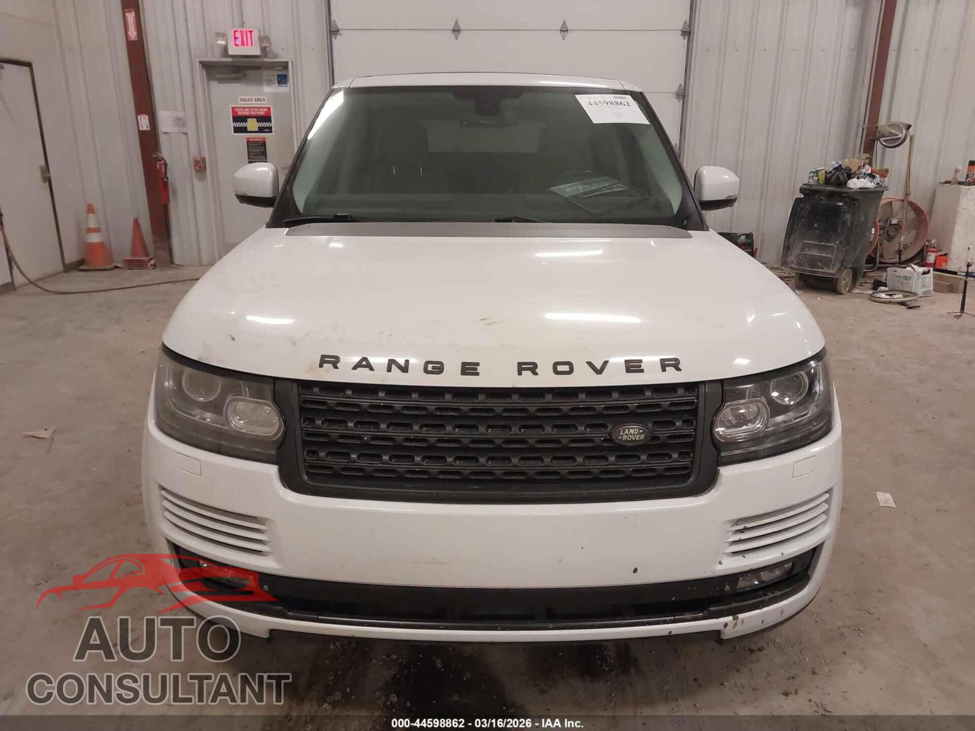 LAND ROVER RANGE ROVER 2015 - SALGS2VF4FA224014