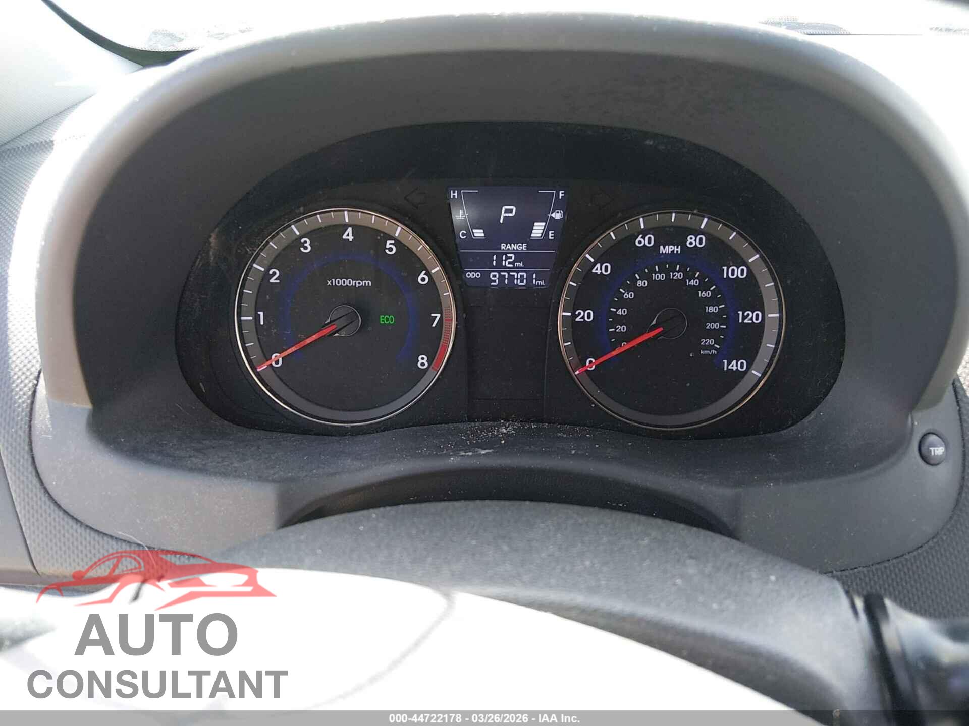 HYUNDAI ACCENT 2014 - KMHCU5AE3EU189473