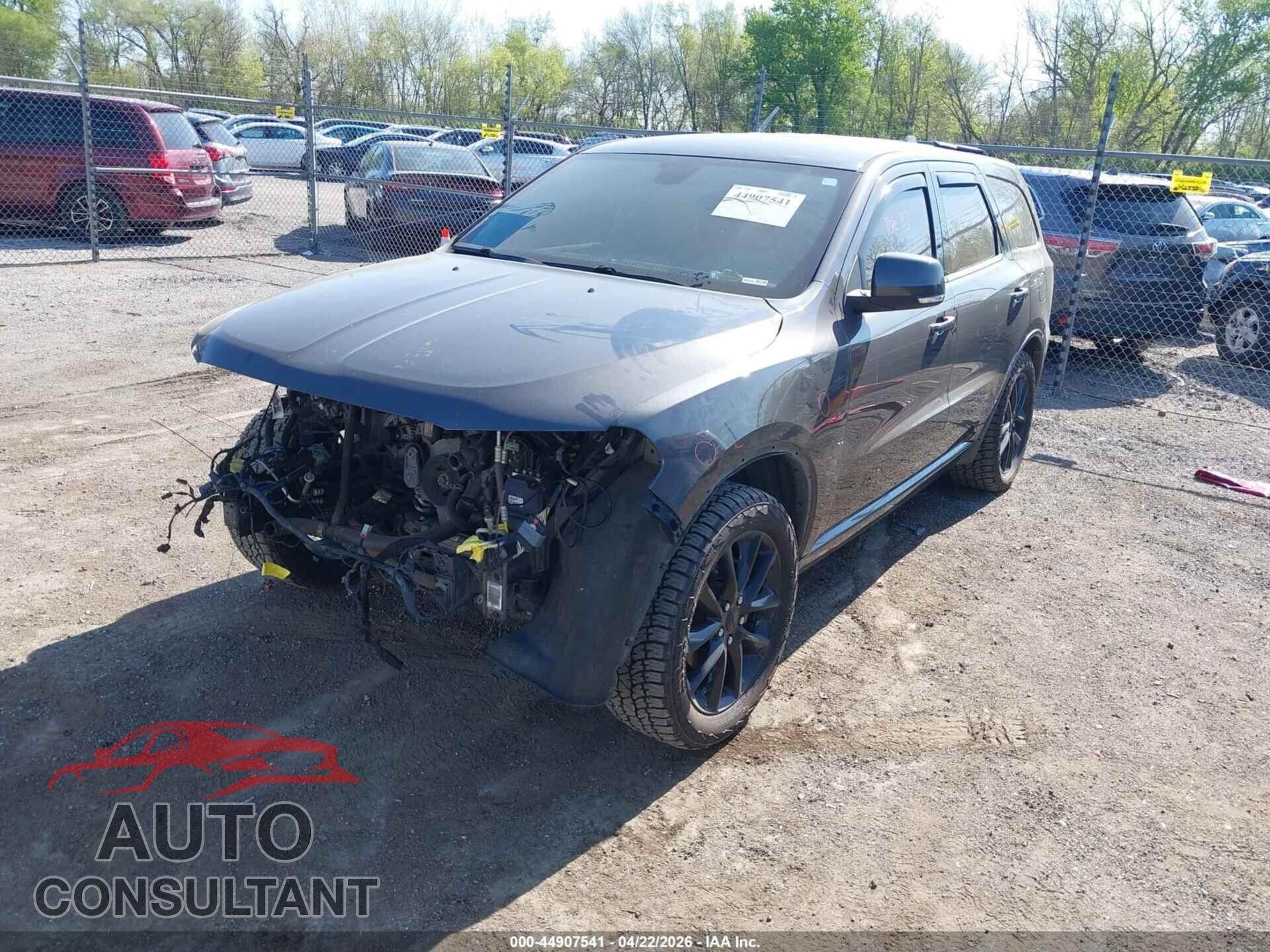 DODGE DURANGO 2017 - 1C4RDJDGXHC817446