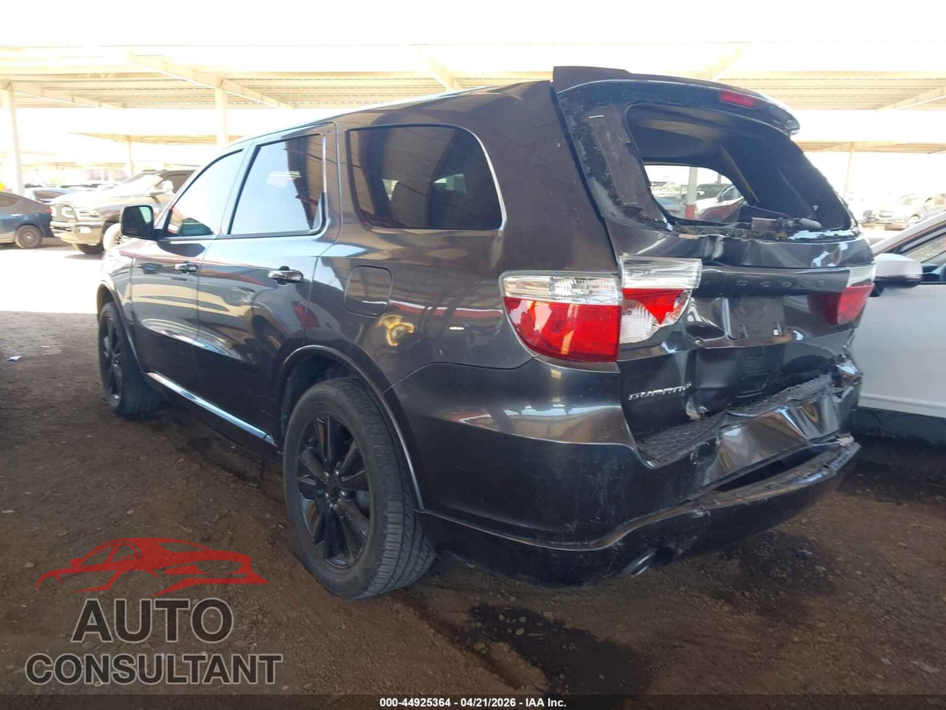 DODGE DURANGO 2013 - 1C4RDHAGXDC692665