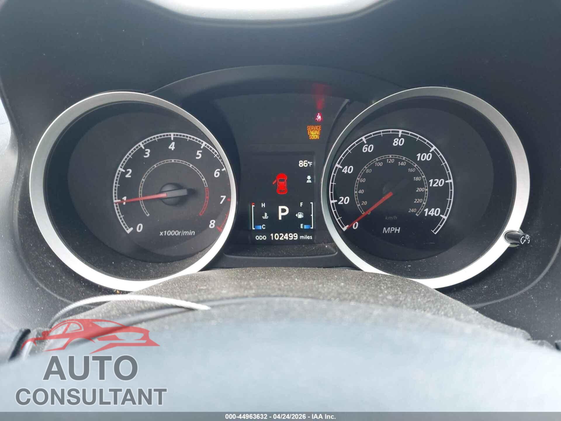 MITSUBISHI LANCER 2016 - JA32U2FU4GU000443