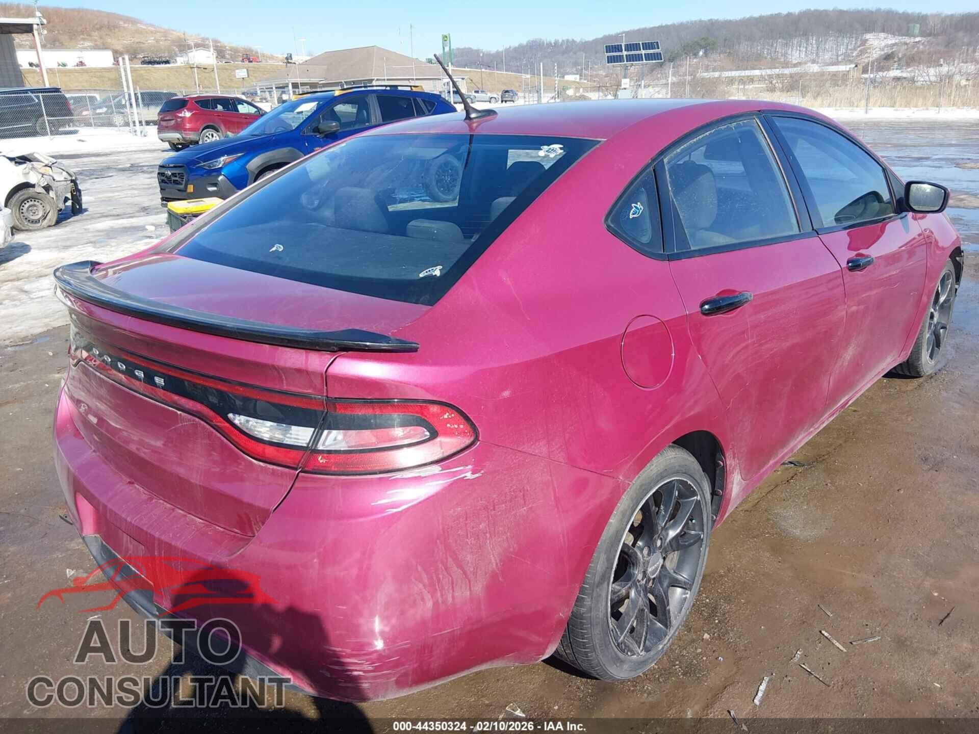 DODGE DART 2015 - 1C3CDFBB3FD435183