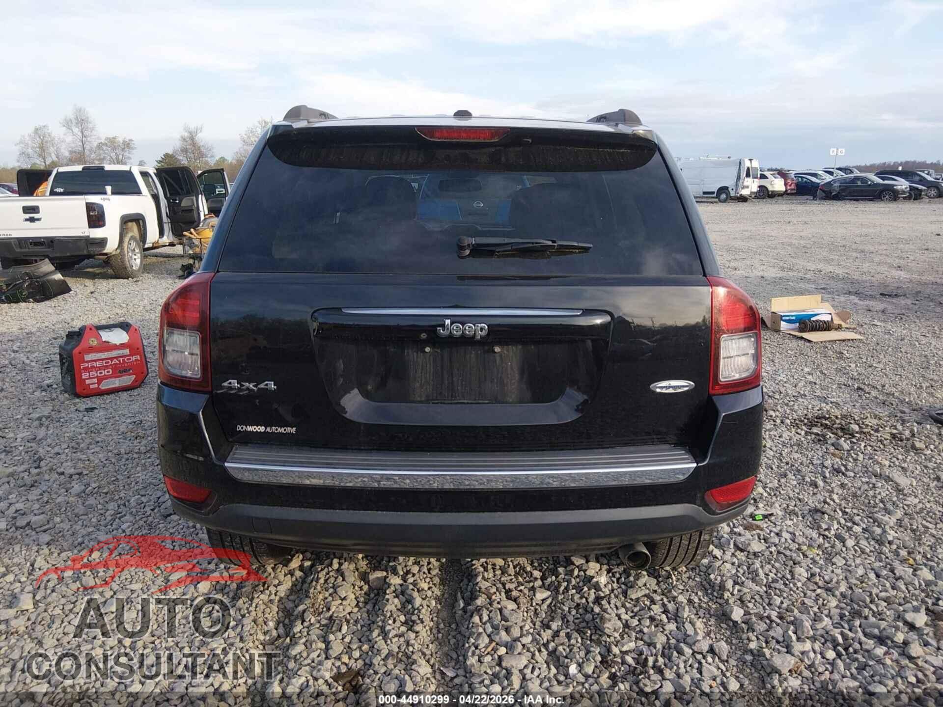 JEEP COMPASS 2017 - 1C4NJDEB0HD127288