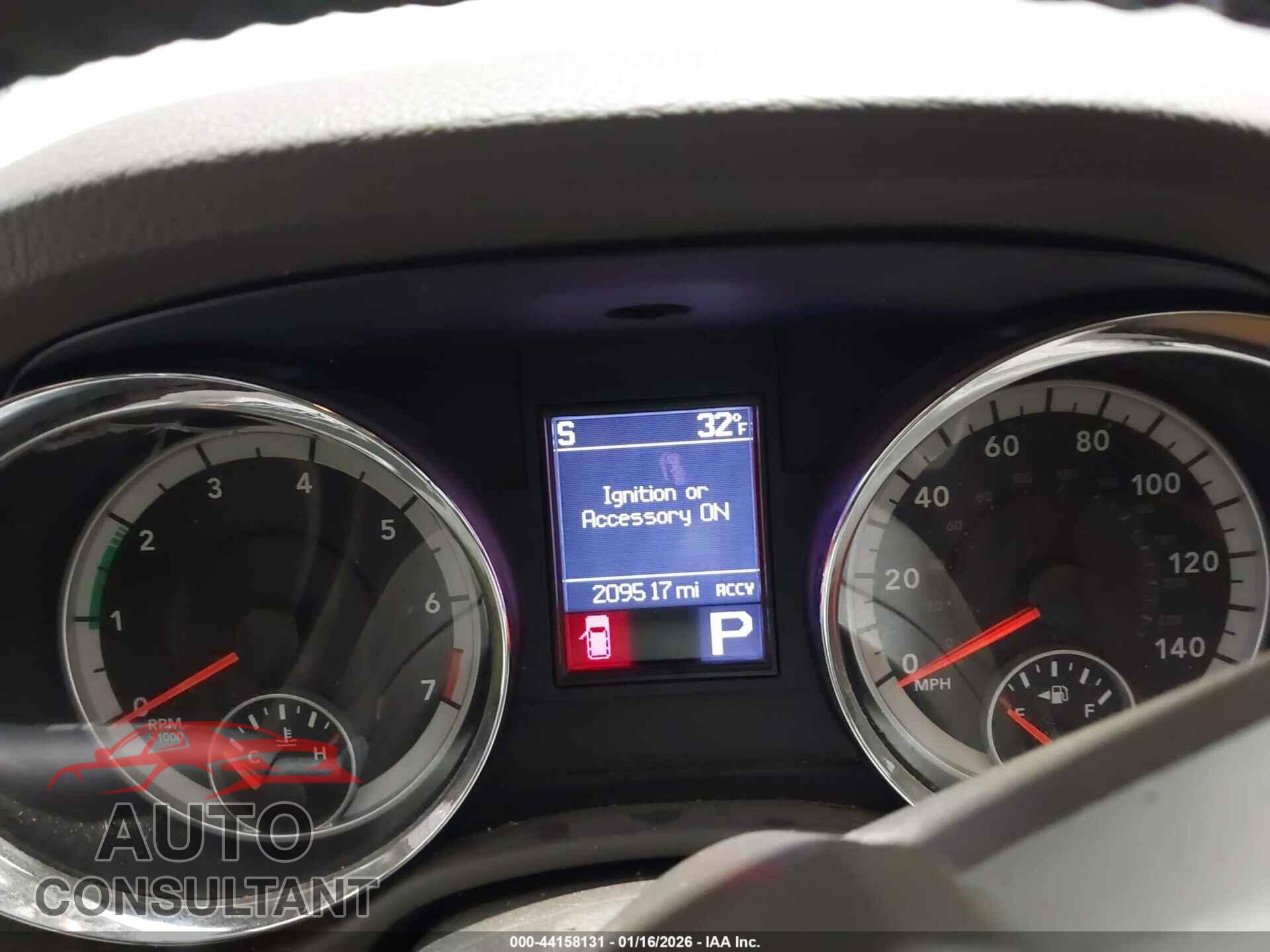 DODGE DURANGO 2012 - 1C4RDJDG8CC308593
