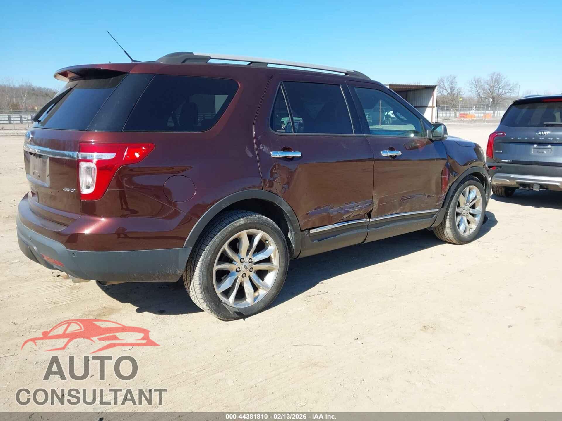 FORD EXPLORER 2012 - 1FMHK8D89CGA62760
