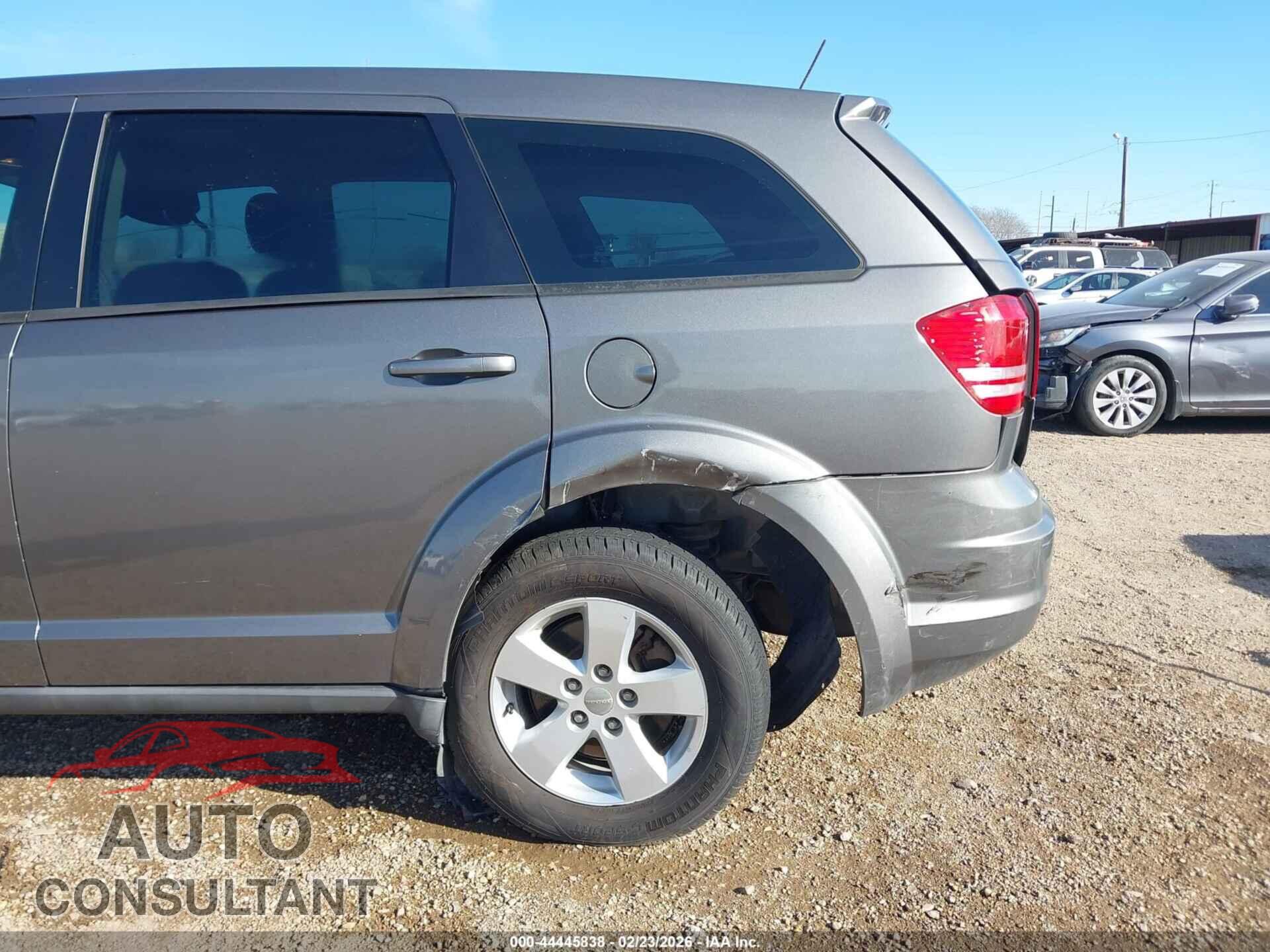 DODGE JOURNEY 2013 - 3C4PDCAB7DT595183