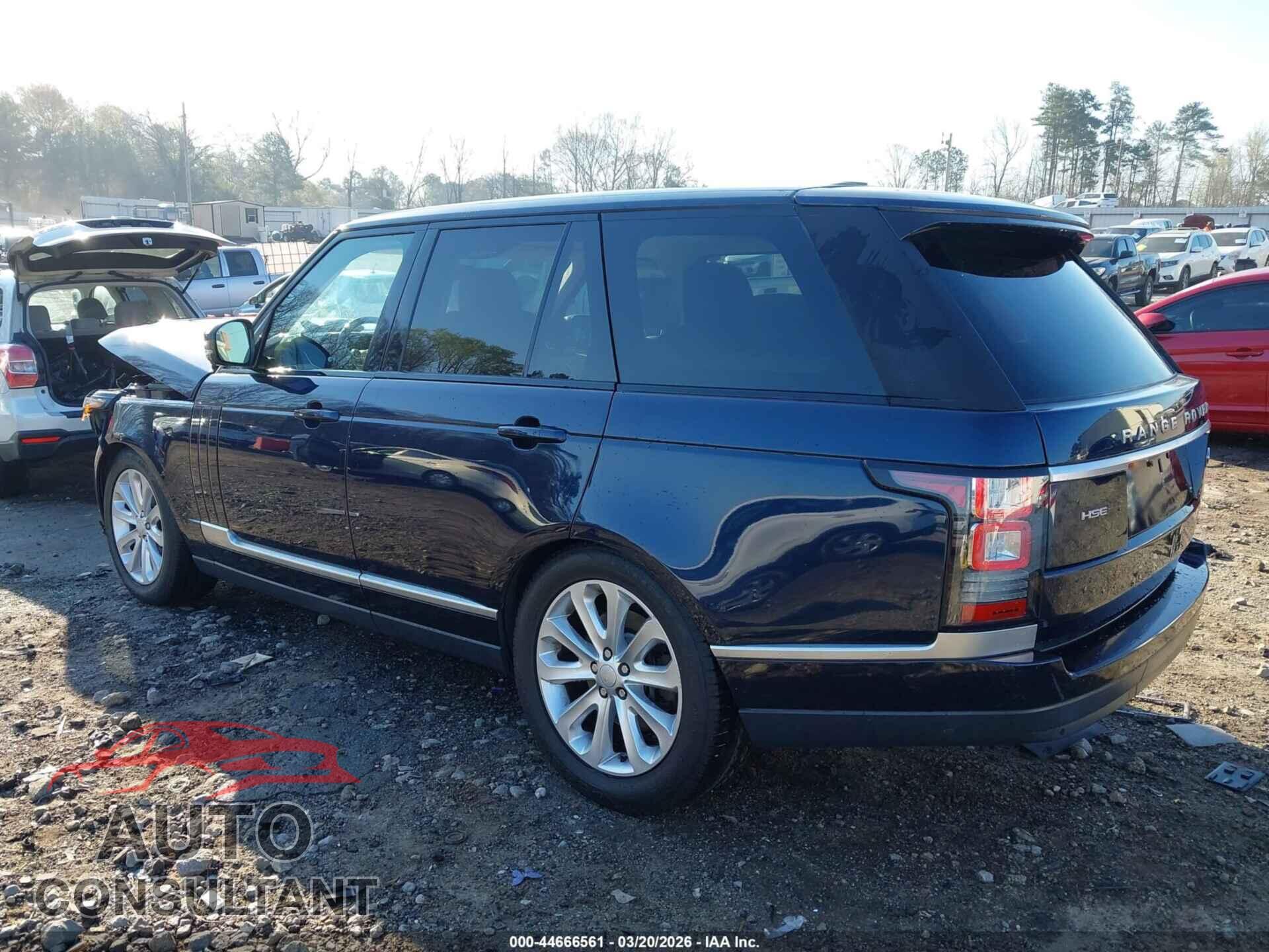 LAND ROVER RANGE ROVER 2015 - SALGS2VF0FA242042