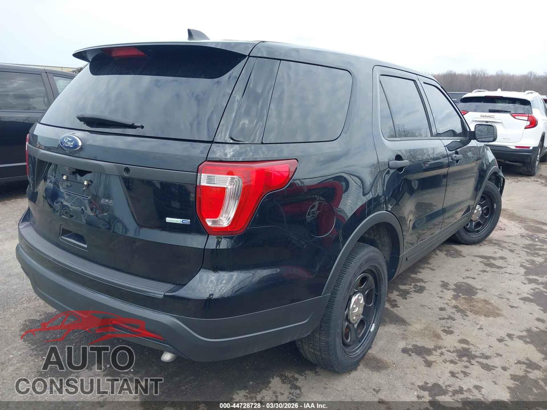 FORD POLICE INTERCEPTOR UTILITY 2018 - 1FM5K8AR3JGB12761