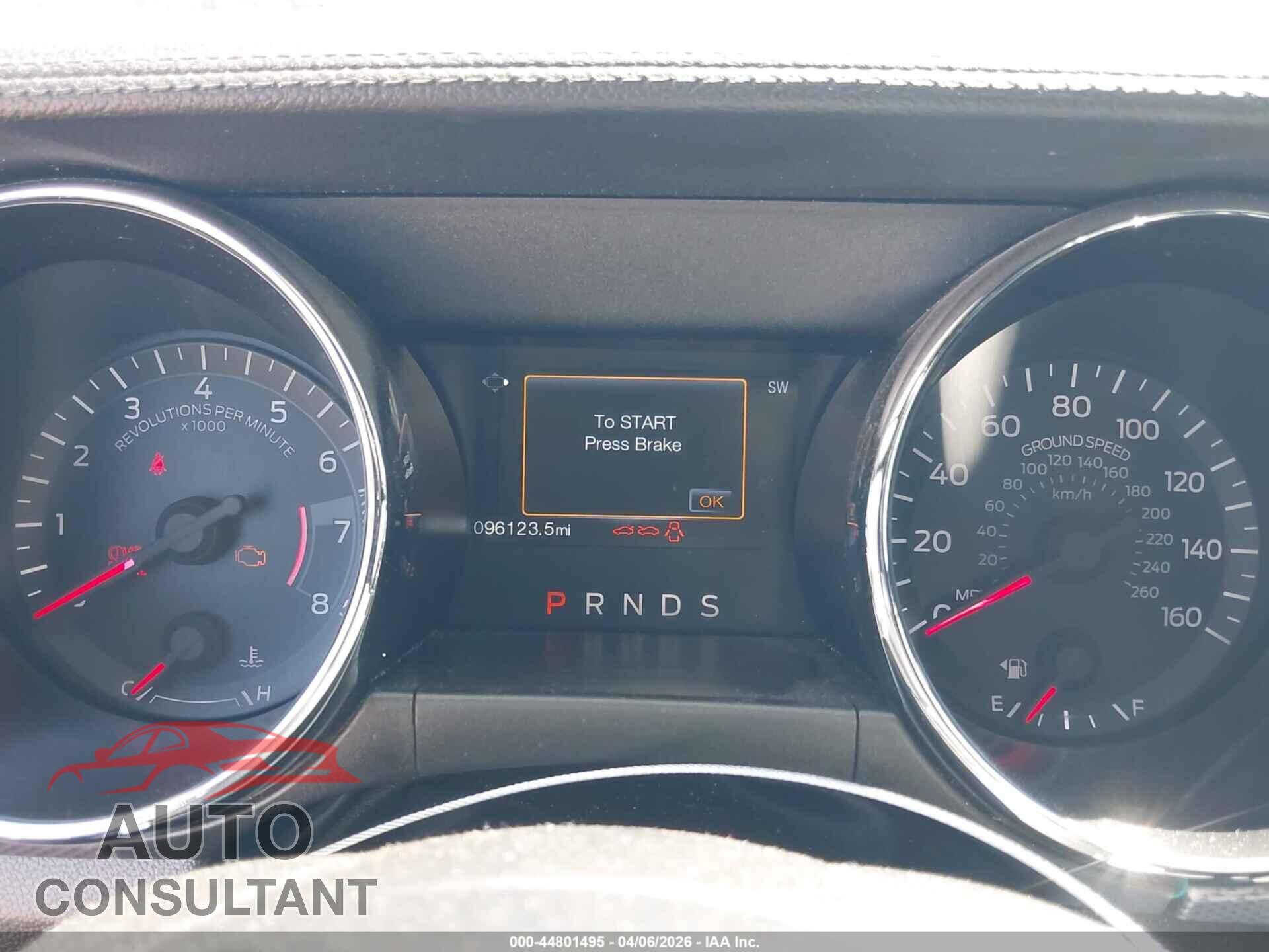 FORD MUSTANG 2017 - 1FA6P8TH1H5241124