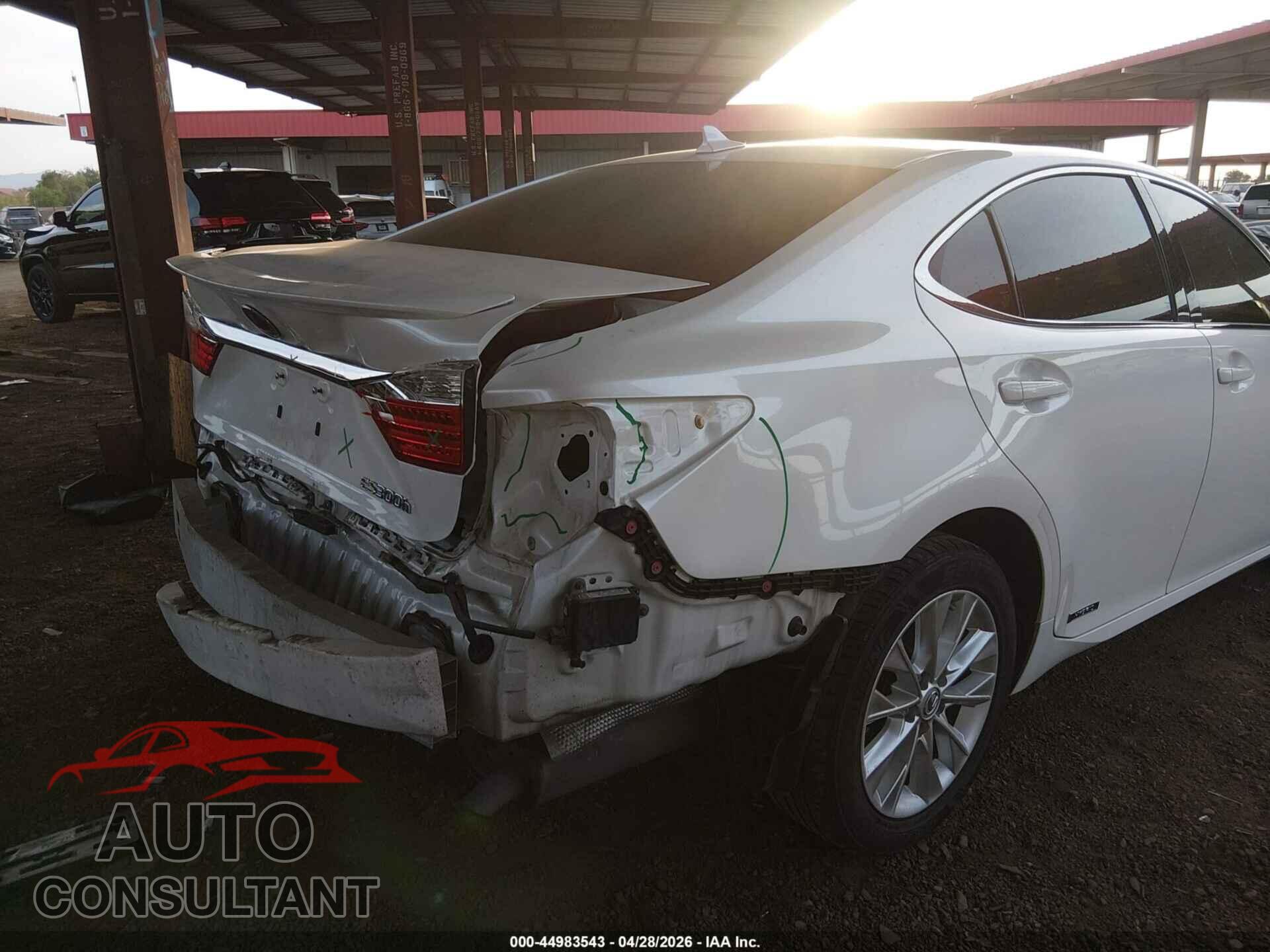 LEXUS ES 300H 2014 - JTHBW1GG9E2047750