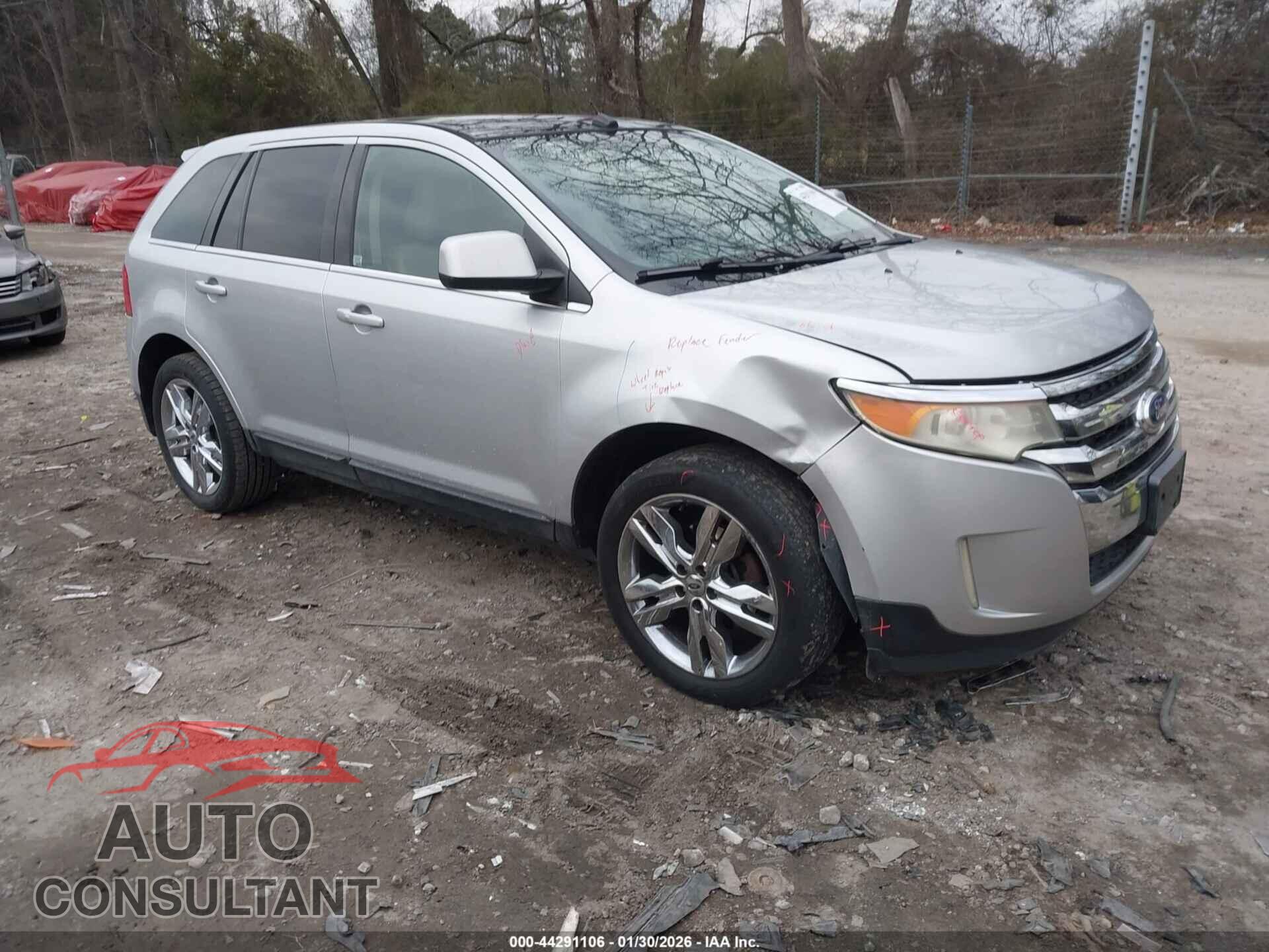 FORD EDGE 2011 - 2FMDK3KC1BBA58779