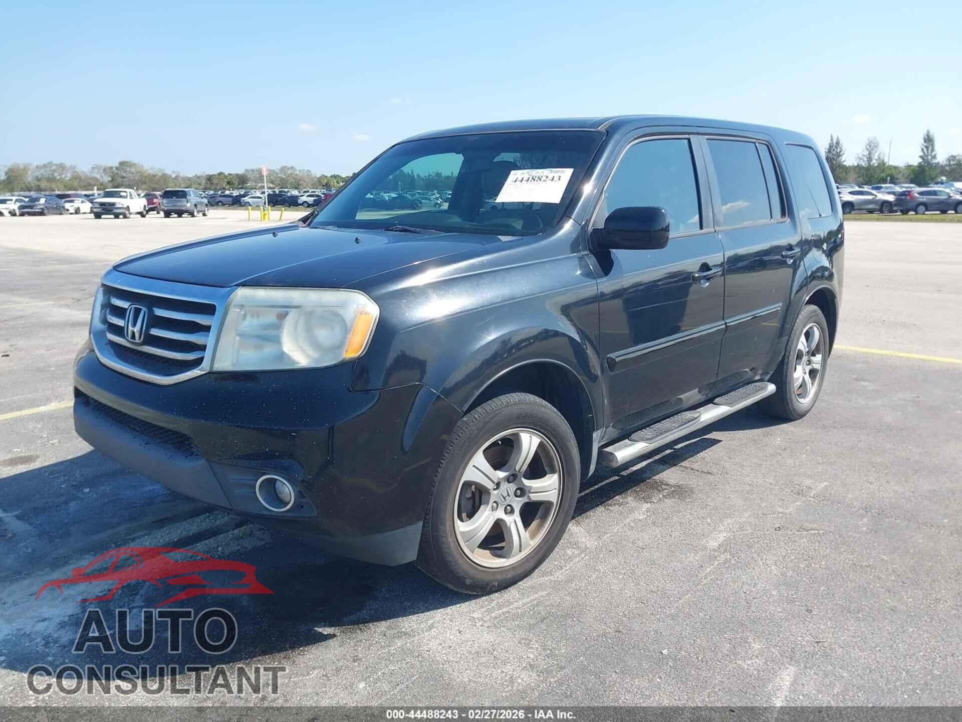 HONDA PILOT 2012 - 5FNYF3H51CB032108